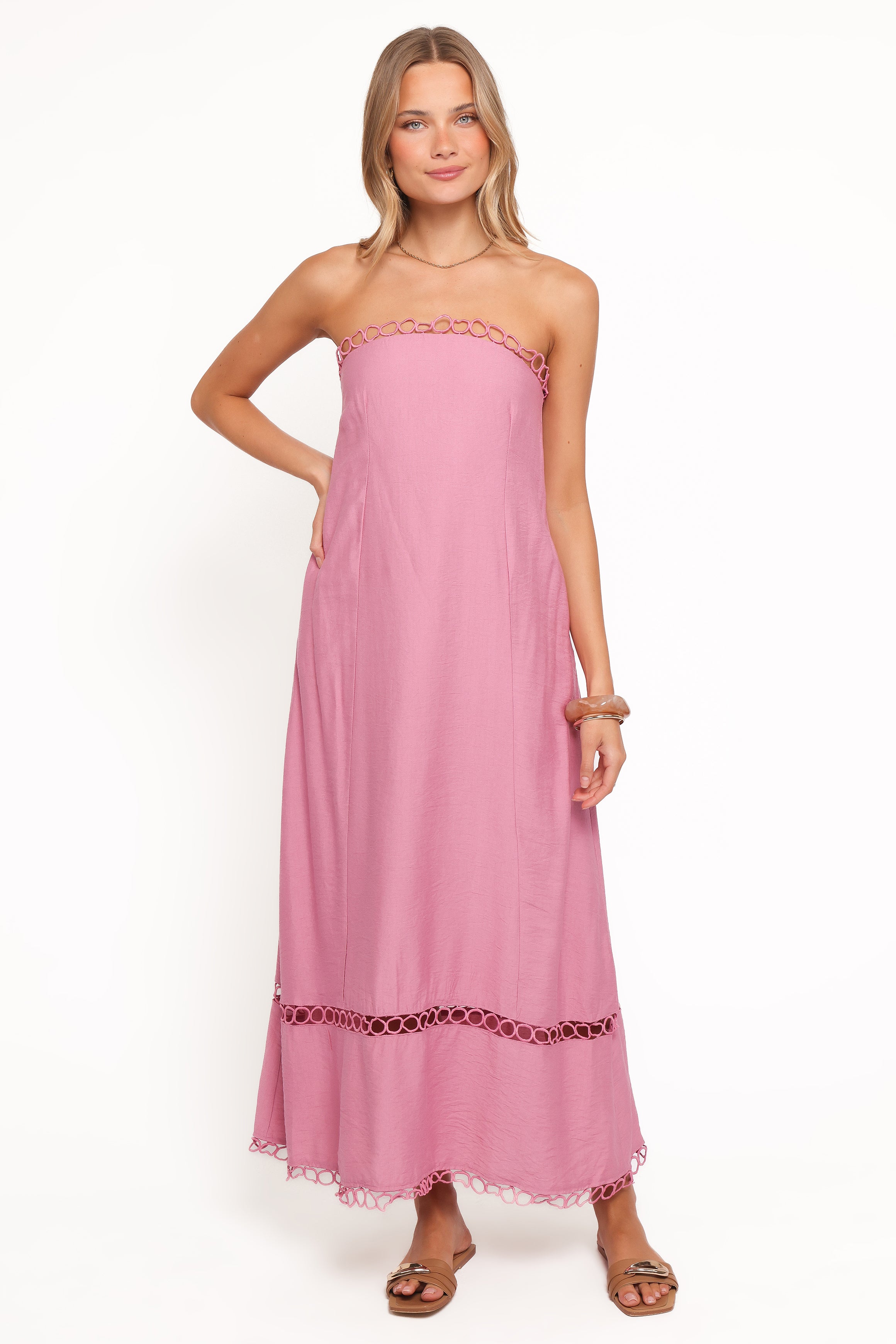 DRESSES Holly Midi Dress - Pink