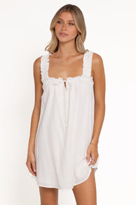 DRESSES Hyacinth Mini Dress - White