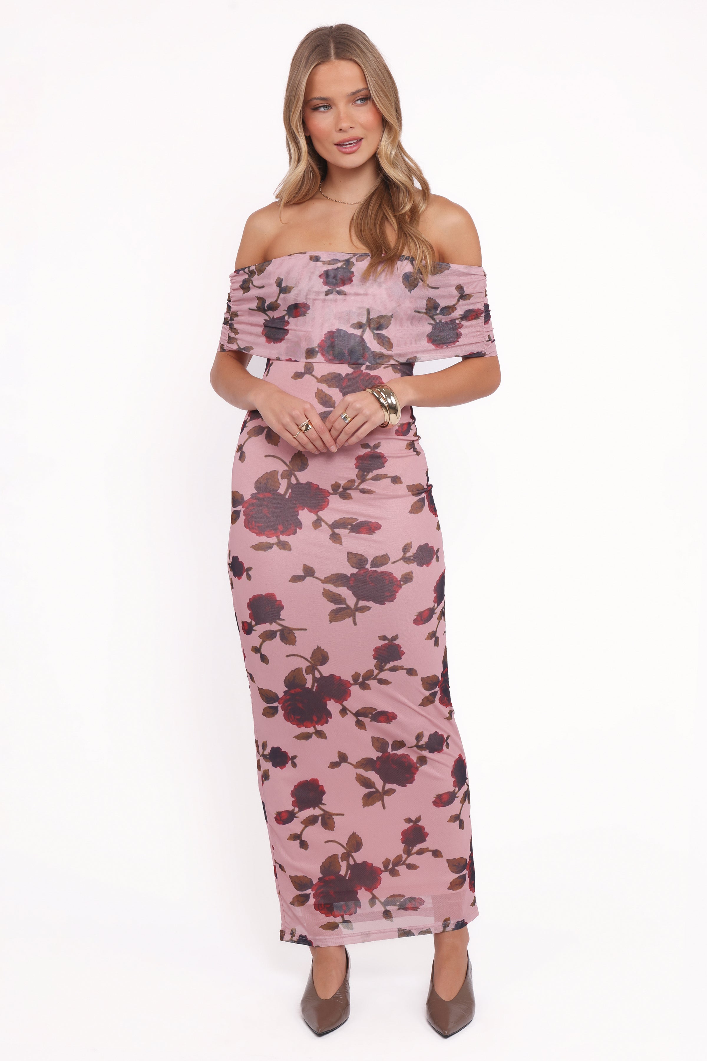 DRESSES Indya Maxi Dress - Pink Floral