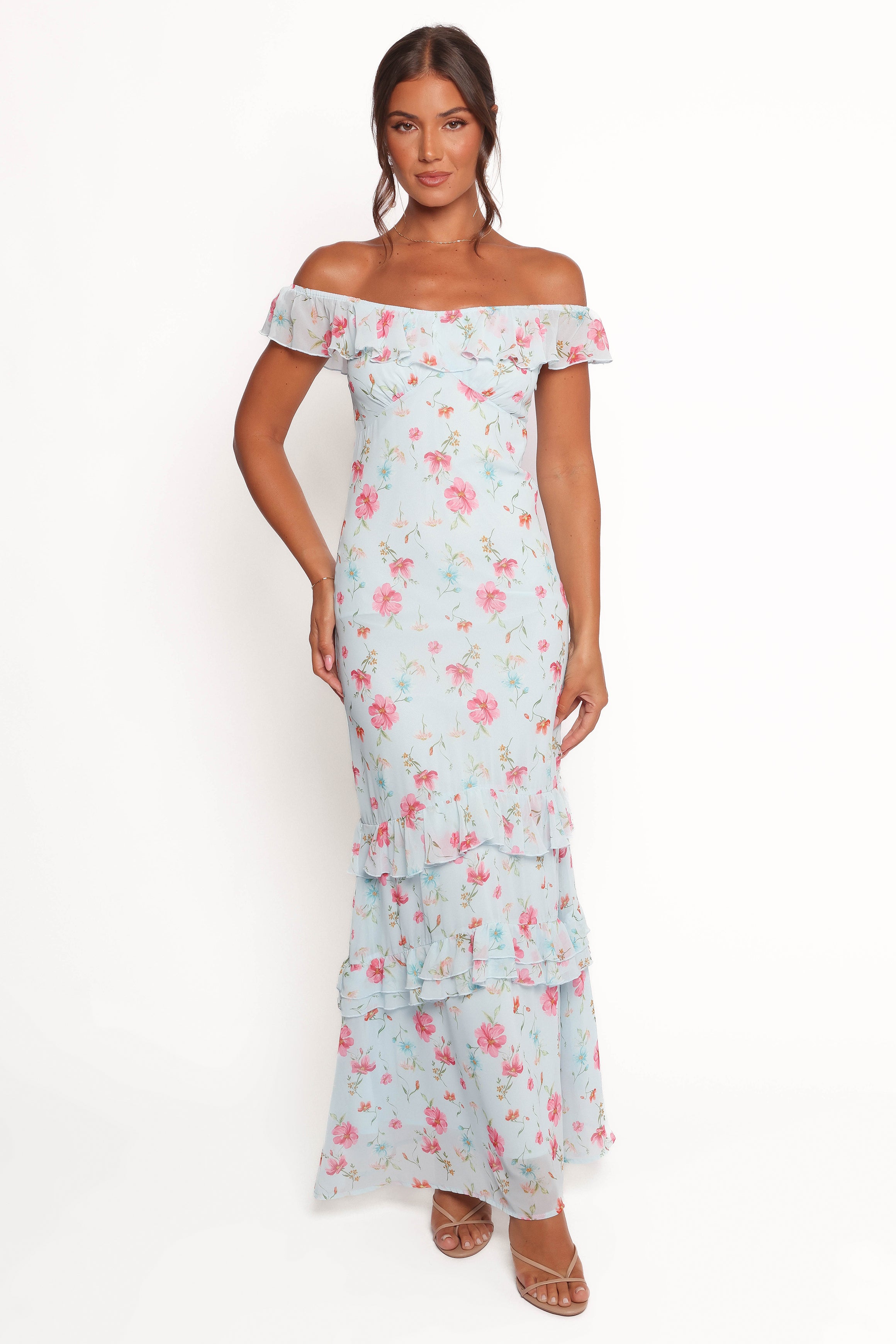 DRESSES Irelynn Maxi Dress - Blue Floral