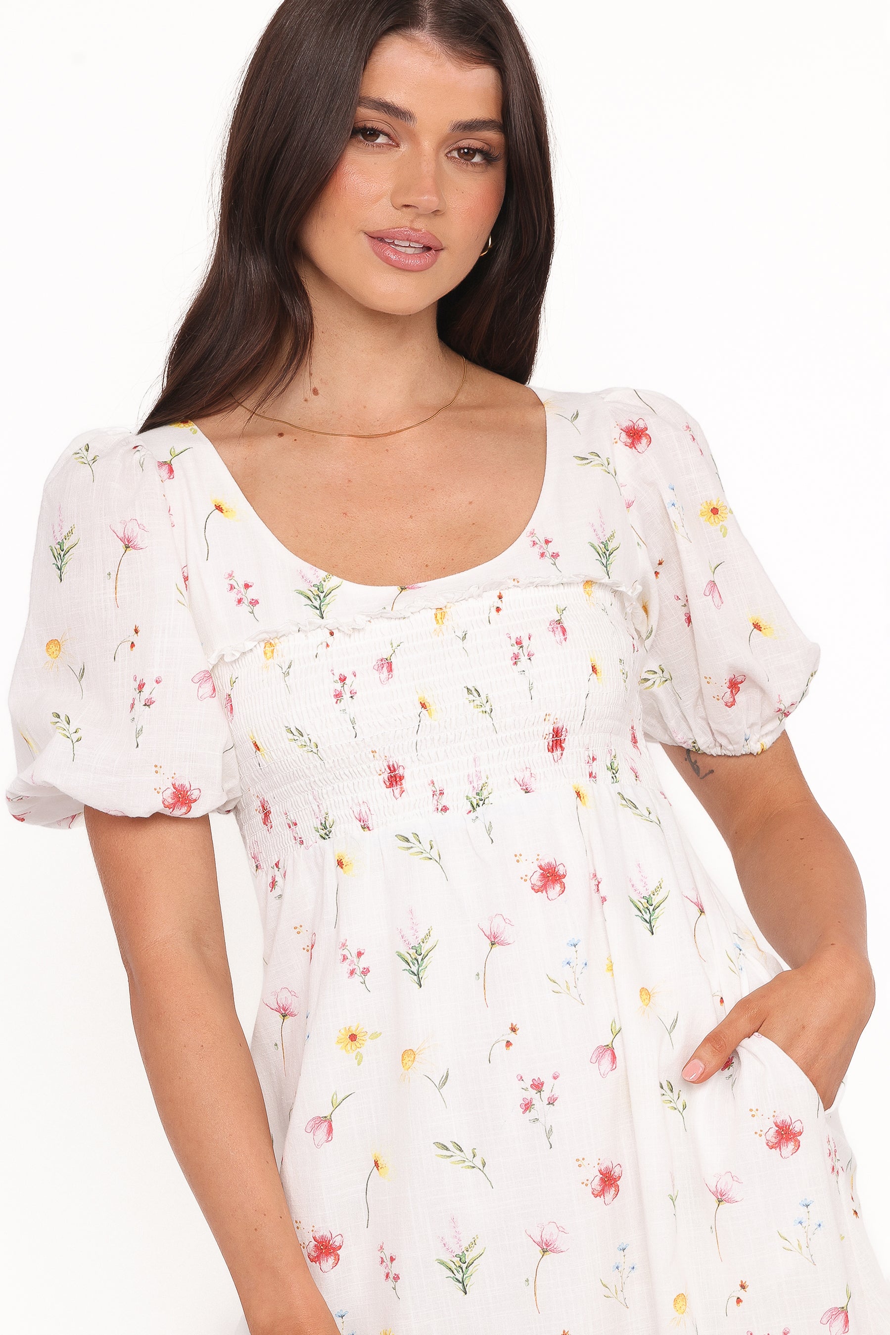 DRESSES Jackie Midi Dress - Painted Ditsy