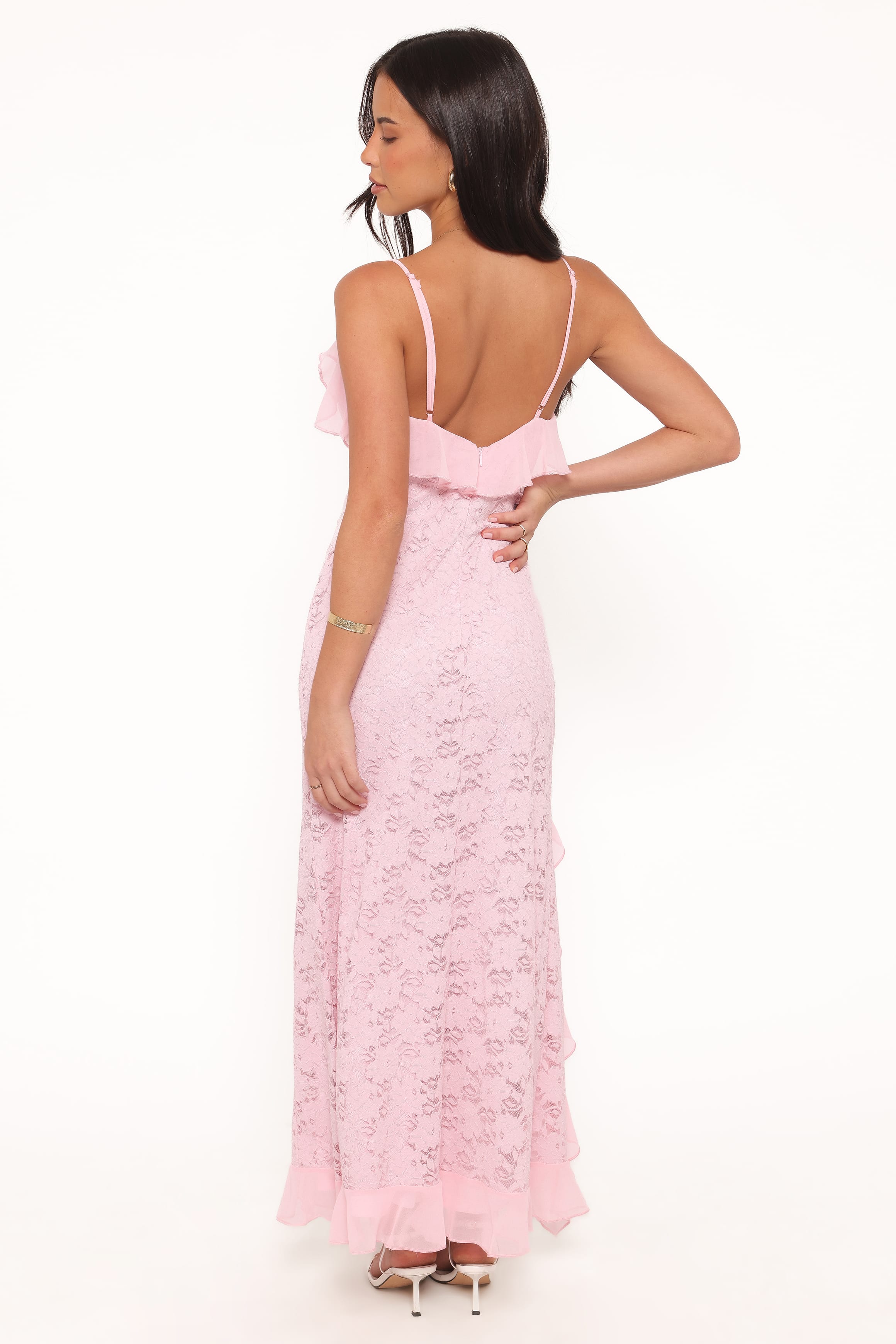 DRESSES Jamielee Lace Maxi Dress - Pink
