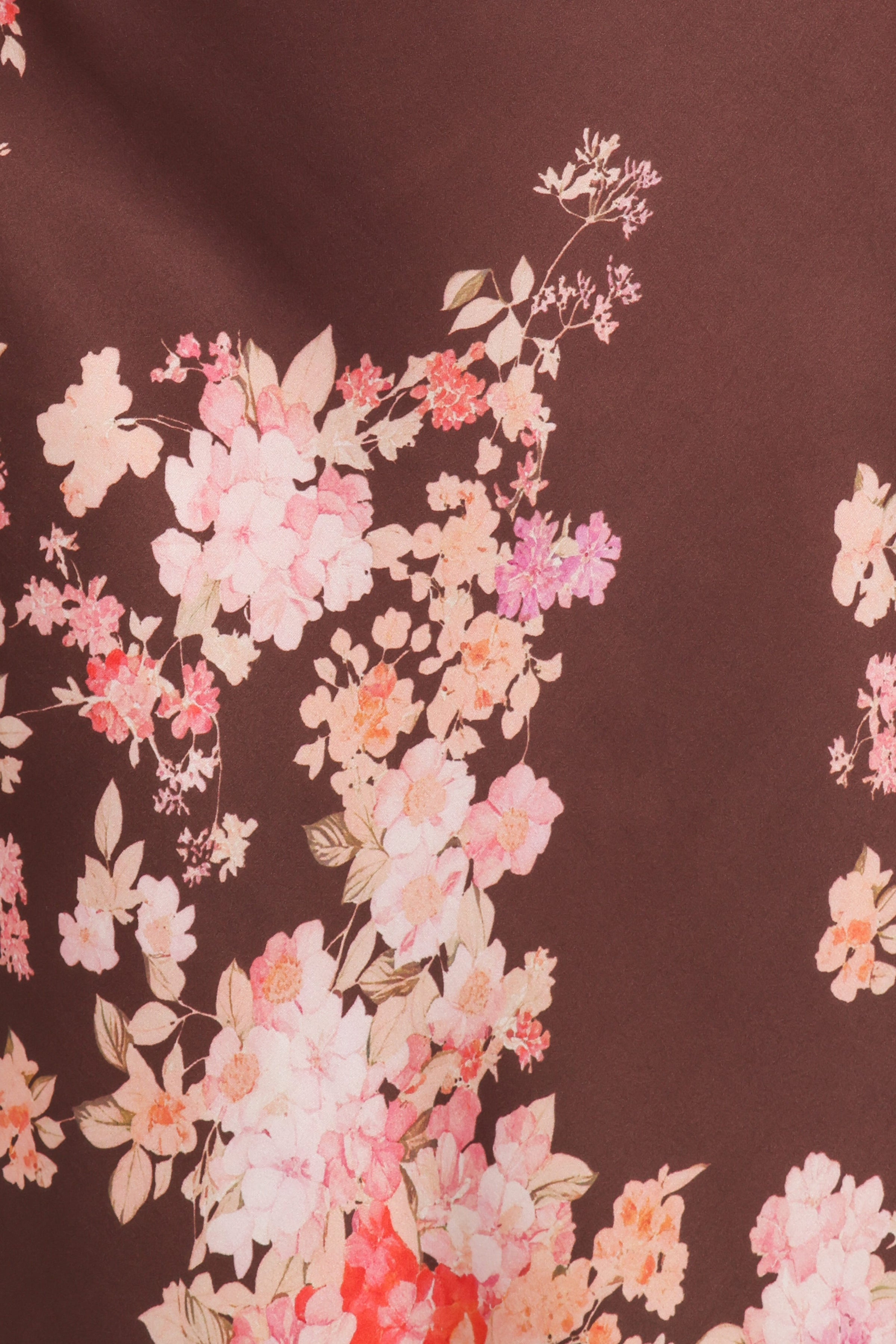 DRESSES Jamila Midi Dress - Brown Floral