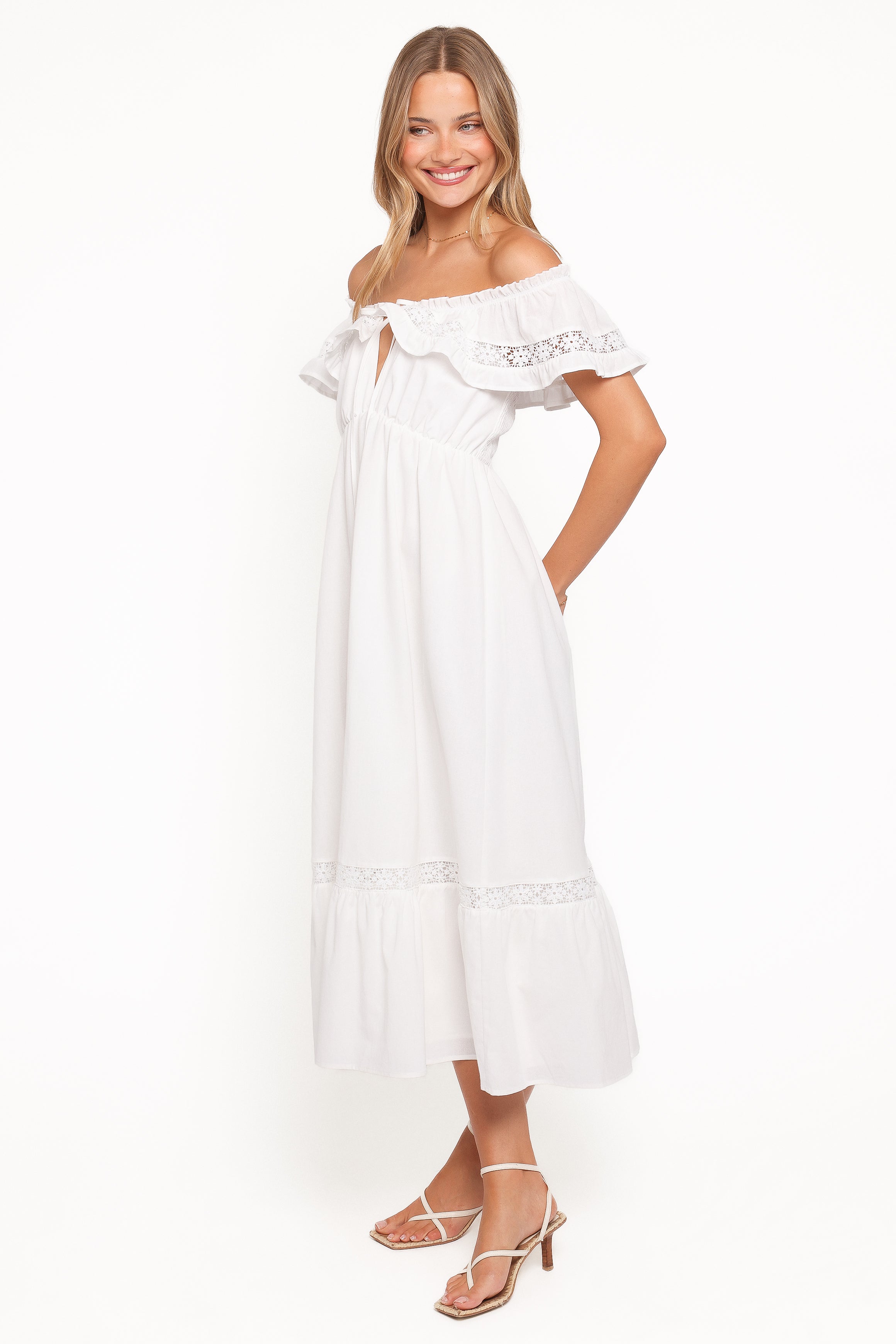 DRESSES Janelle Dress - White
