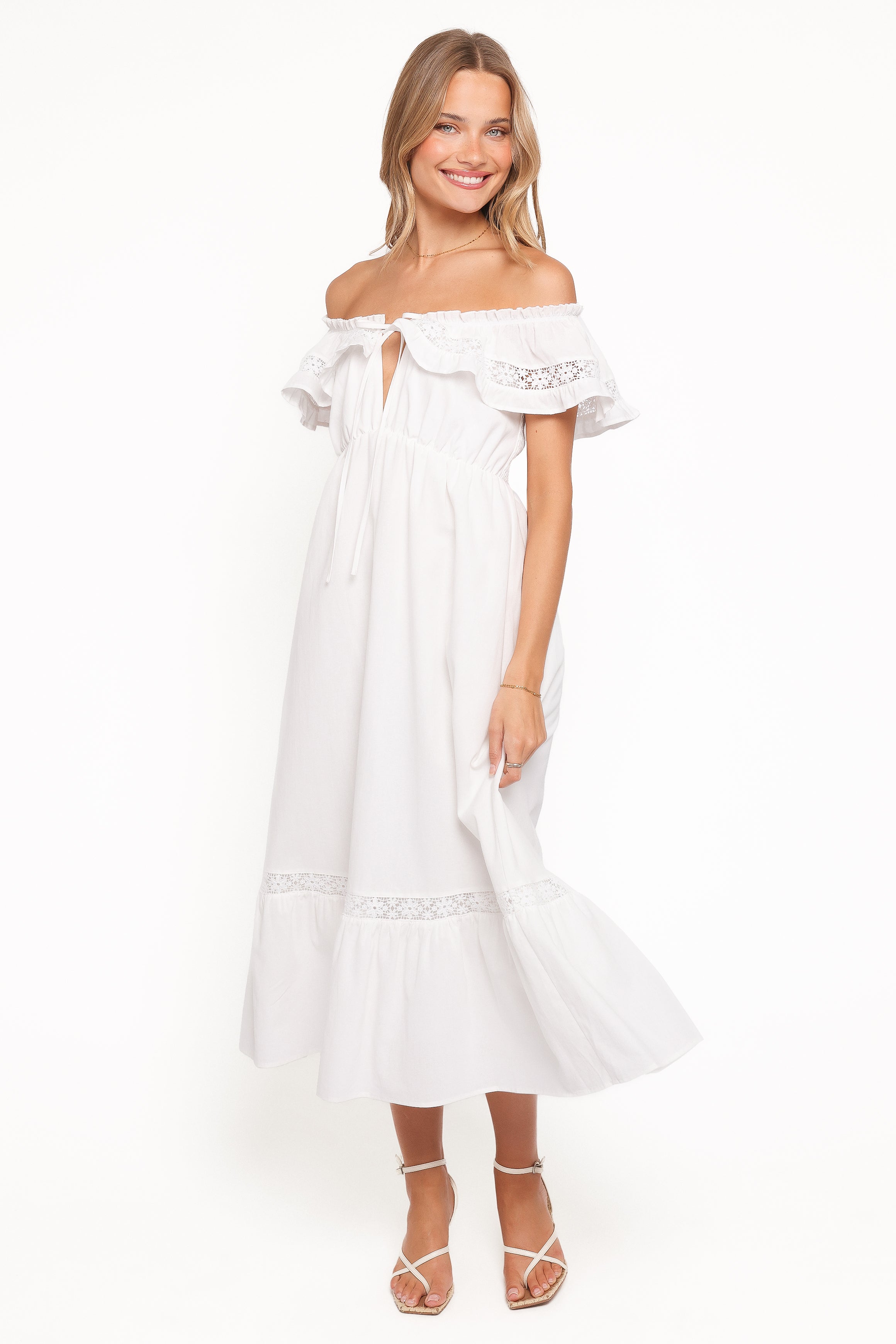 DRESSES Janelle Dress - White