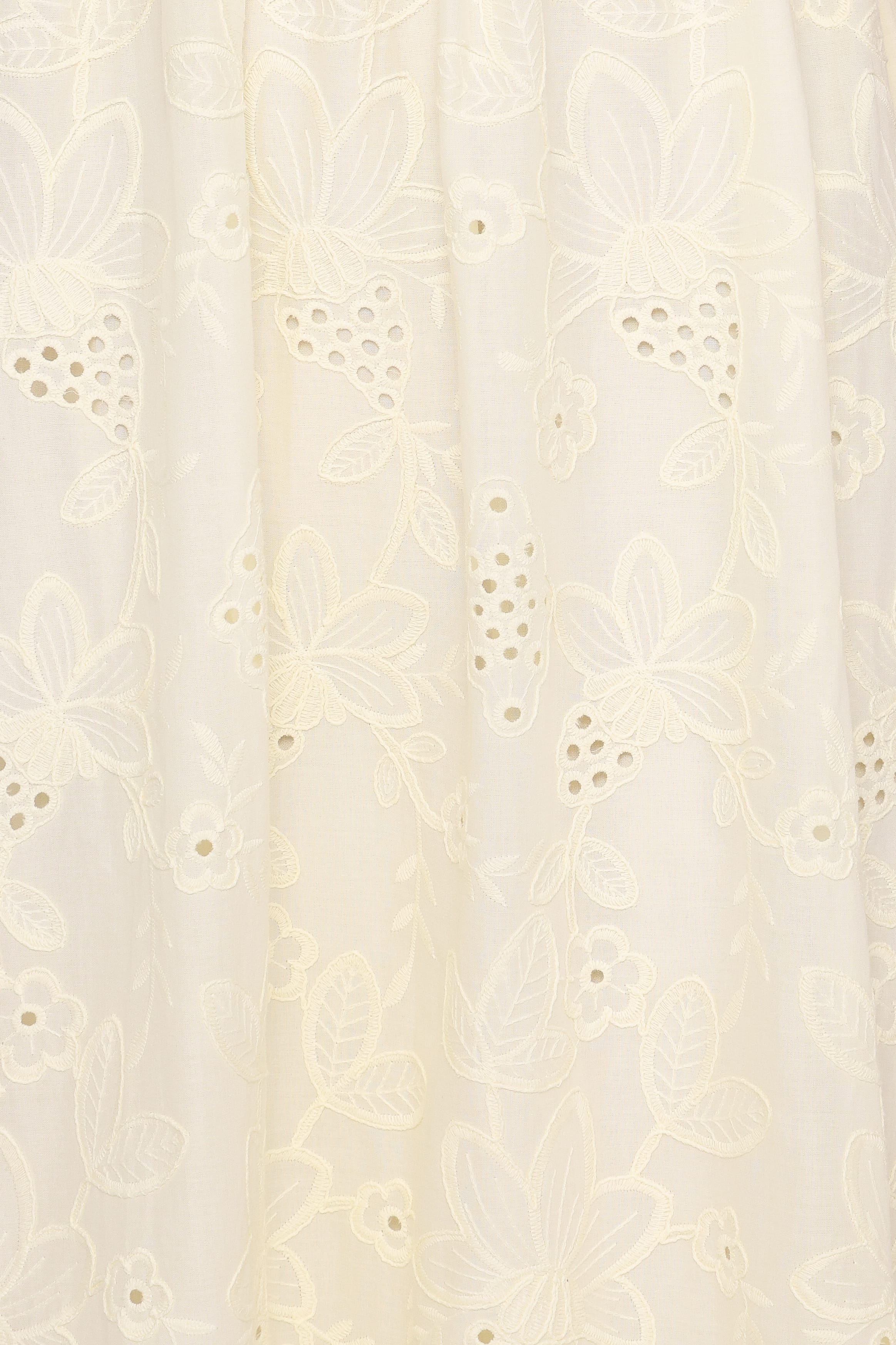 DRESSES Janice Maxi Dress - Butter Yellow Broderie