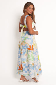 DRESSES Janina Maxi Dress - Multi Print