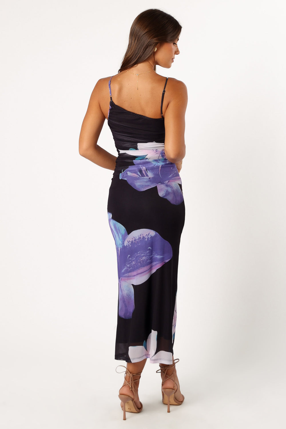 Jasmine Maxi Dress - Black Floral - View 3 | Shop Formal Dress