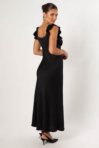 DRESSES @Jayla Midi Dress - Black