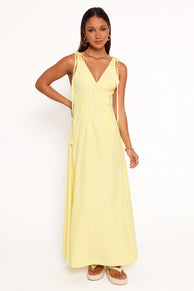 DRESSES Jaynie Maxi Dress - Yellow Stripe