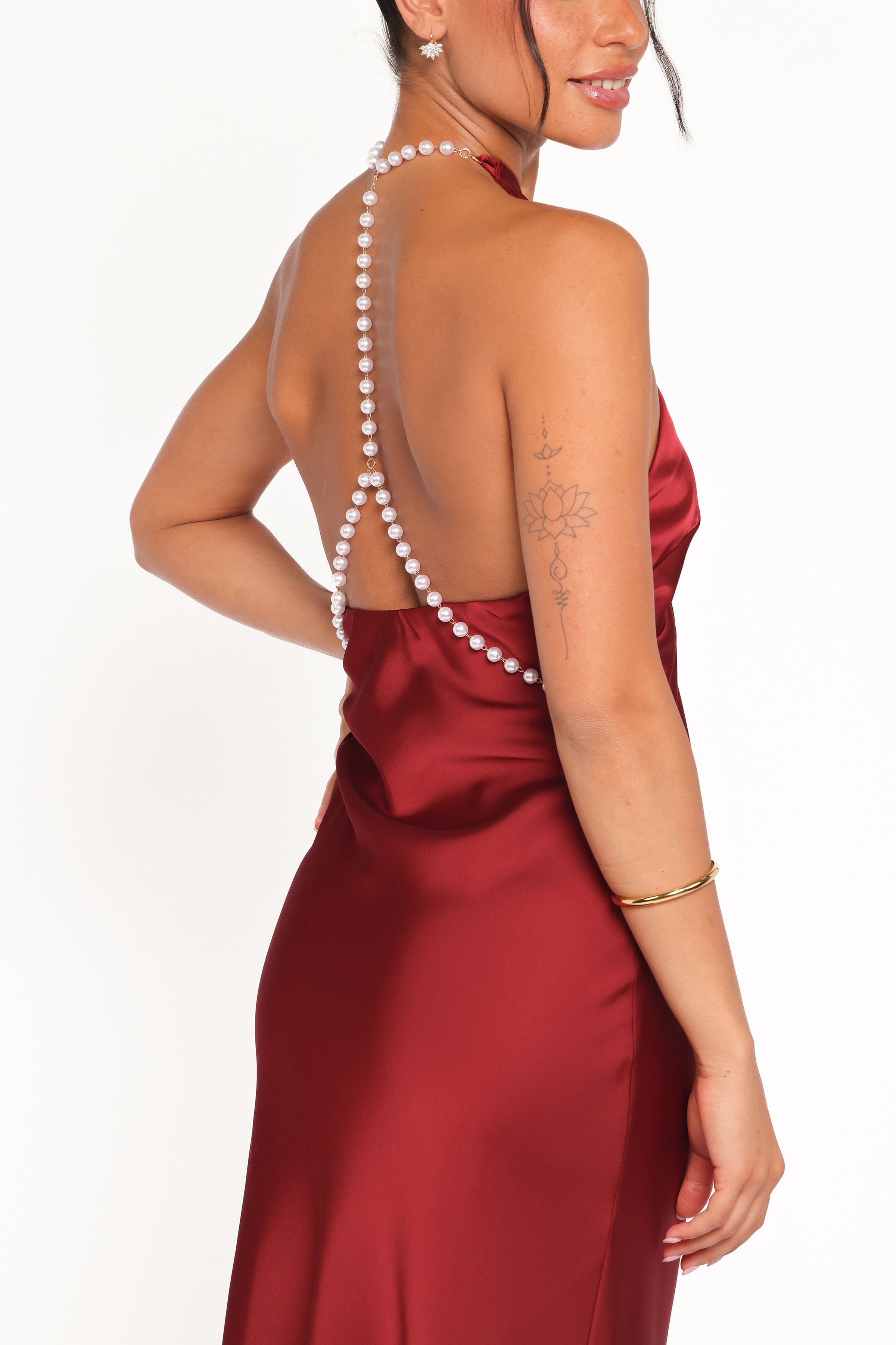 DRESSES Jeannie Maxi Dress - Dark Red
