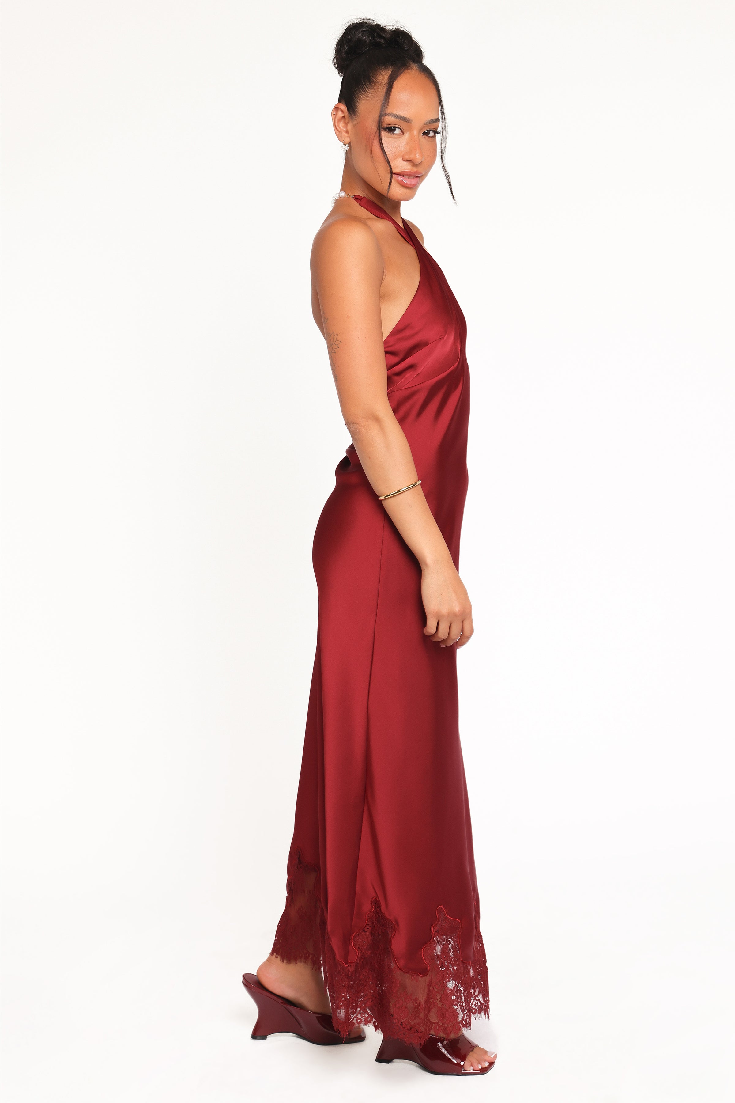 DRESSES Jeannie Maxi Dress - Dark Red