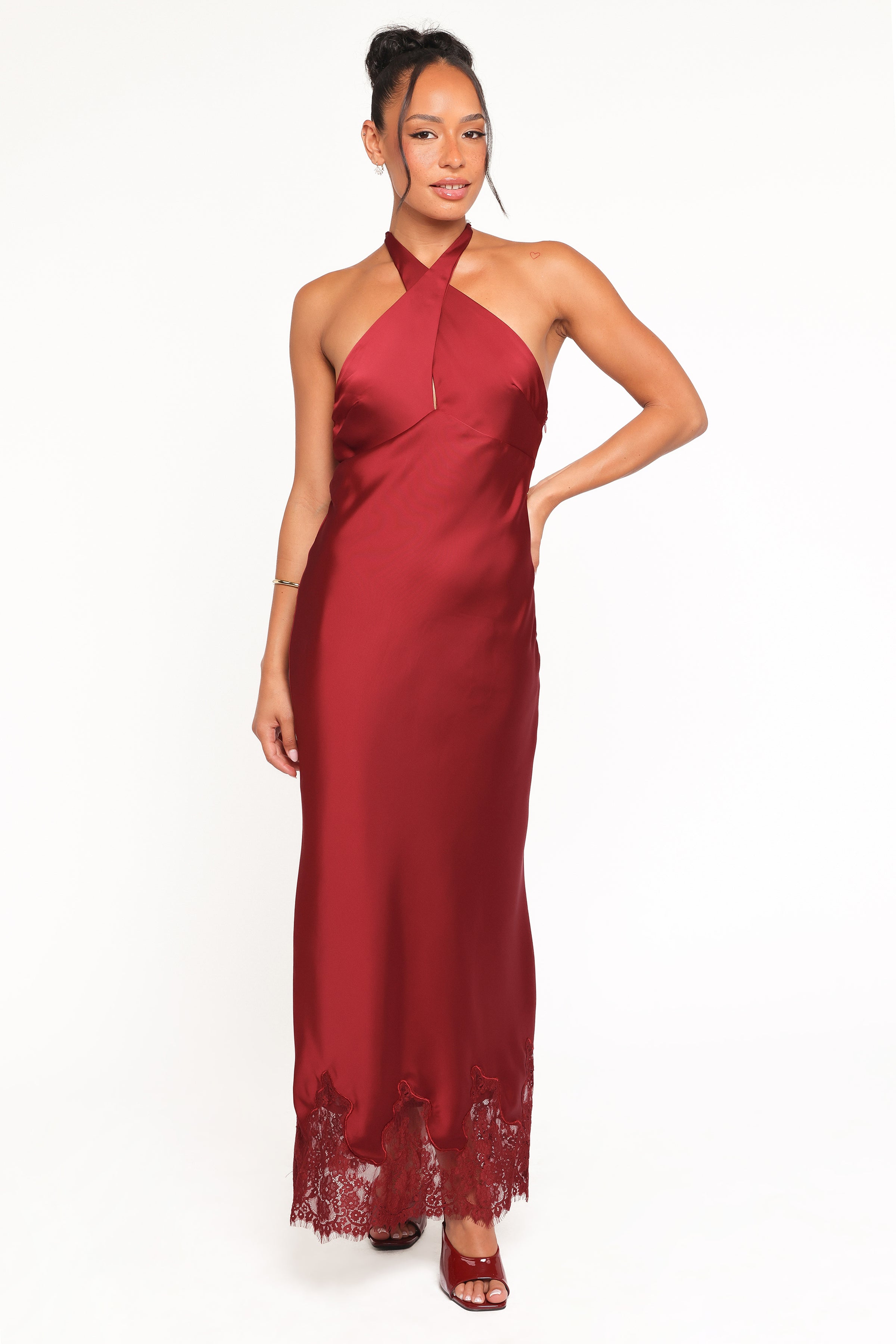 DRESSES Jeannie Maxi Dress - Dark Red
