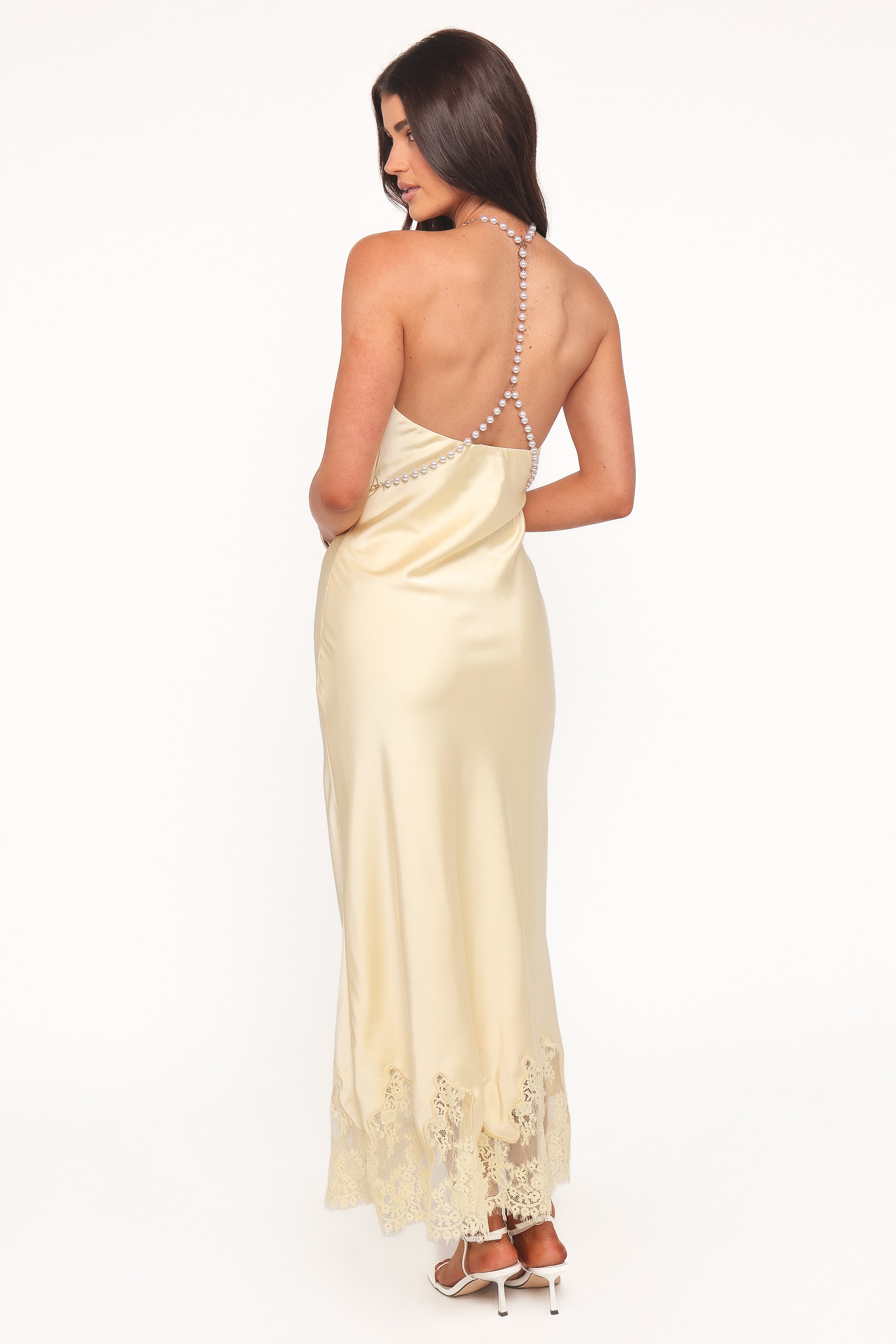 DRESSES Jeannie Maxi Dress - Pale Yellow