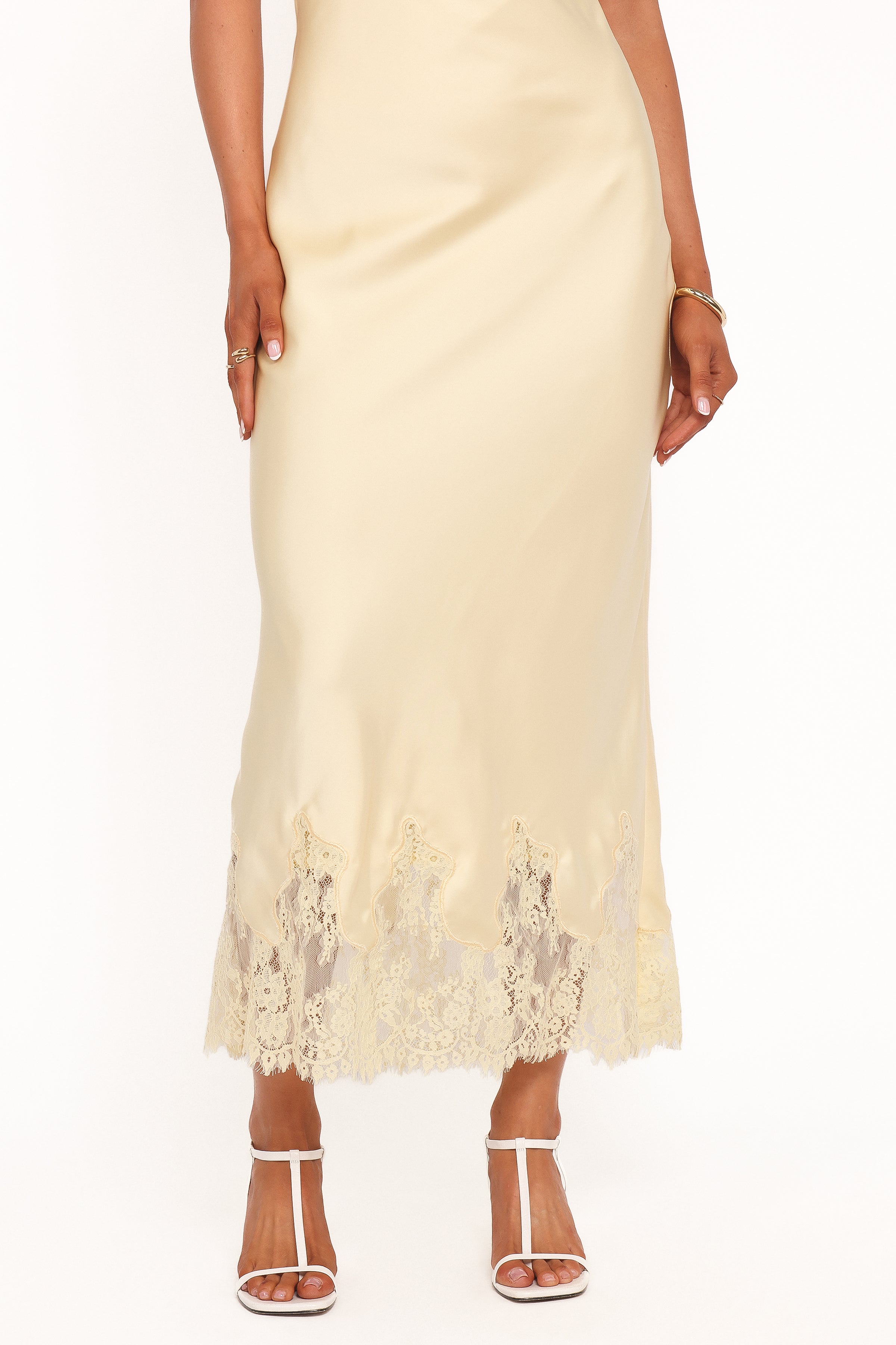 DRESSES Jeannie Maxi Dress - Pale Yellow