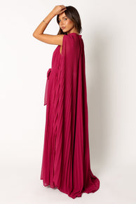 DRESSES @Jems Maxi Dress - Magenta