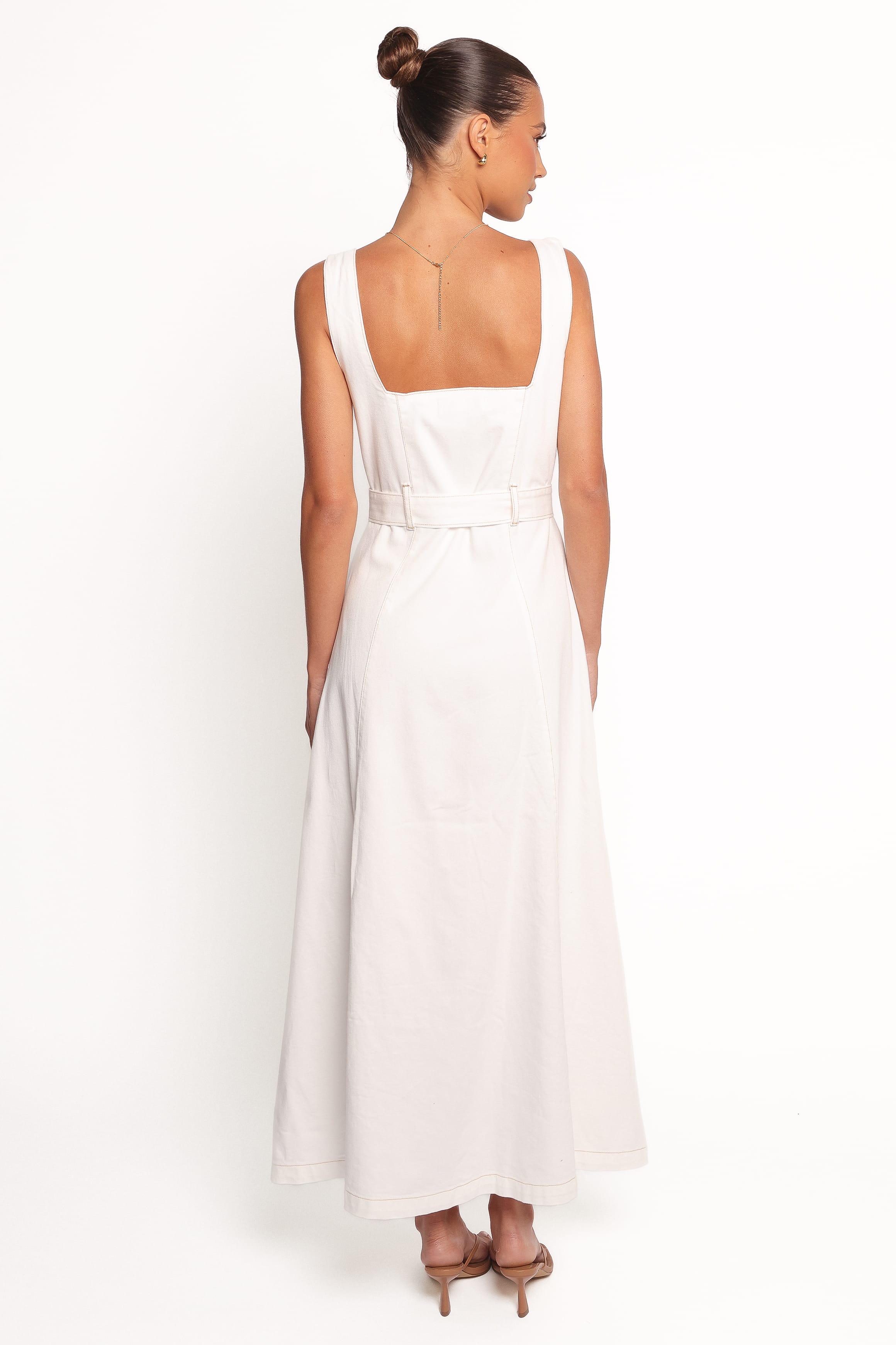 DRESSES Jennings Midi Dress - White