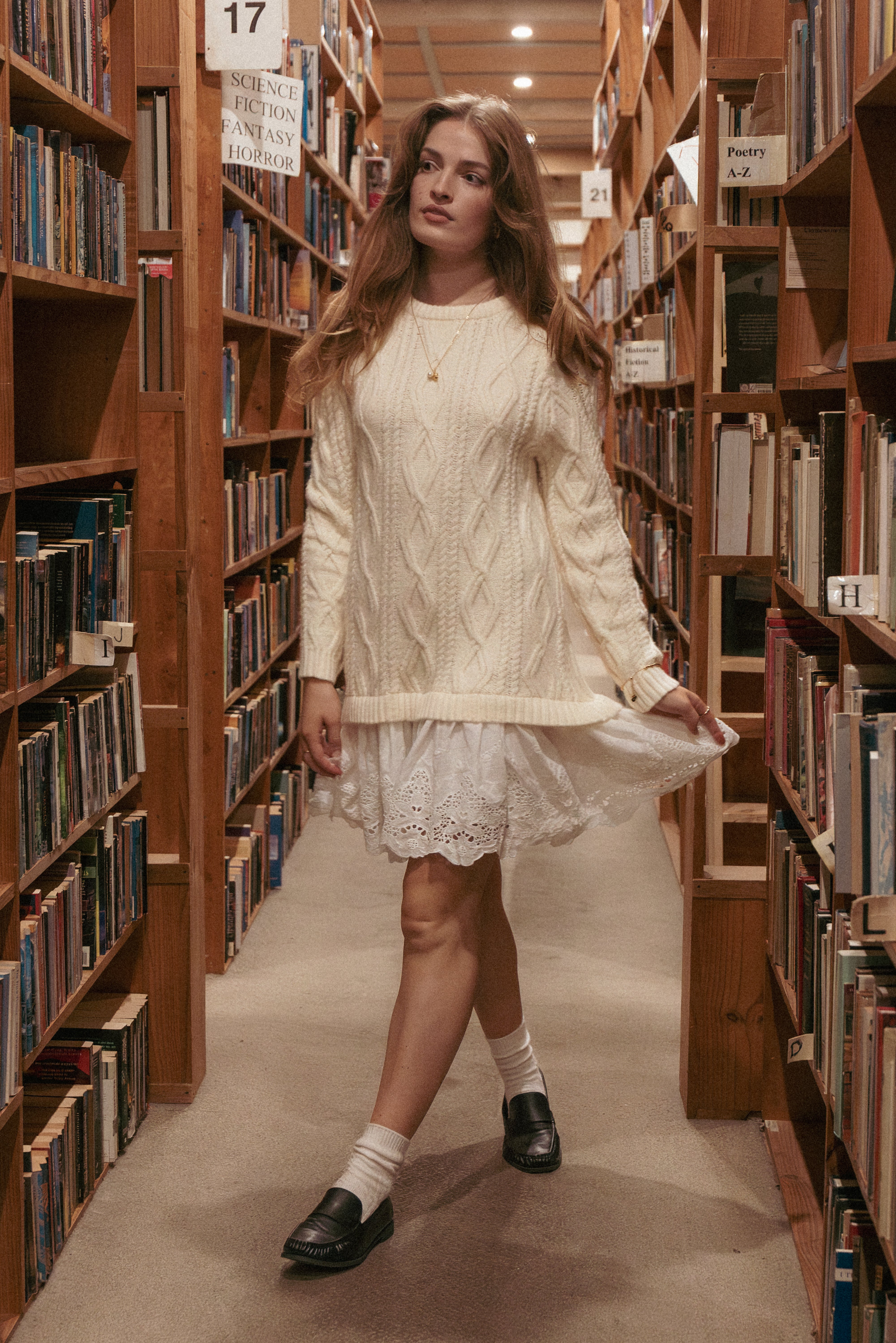 DRESSES Jesper Knit Mini Dress - Ivory