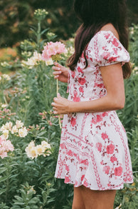 DRESSES Jorja Mini Dress - Red Rose