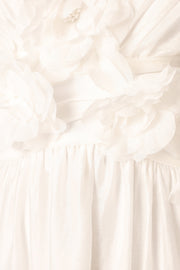 DRESSES @Josey Midi Dress - White (Hold for Modern Romance)