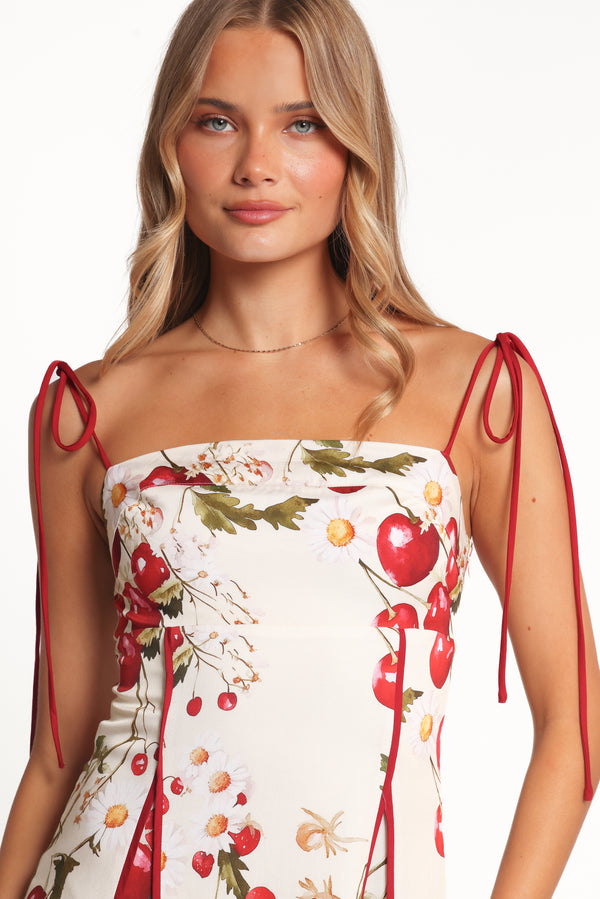 DRESSES Josiana Mini Dress - Cherry Print