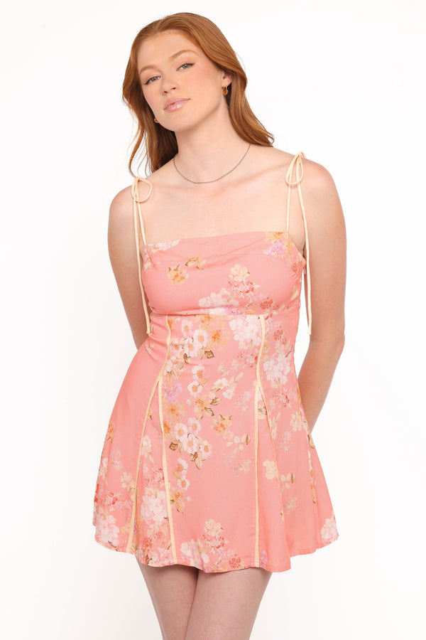 DRESSES Josiana Mini Dress - Pink Floral