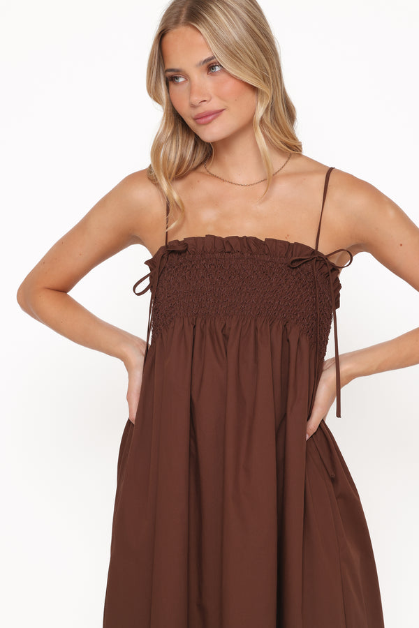 DRESSES Josie Maxi Dress - Brown