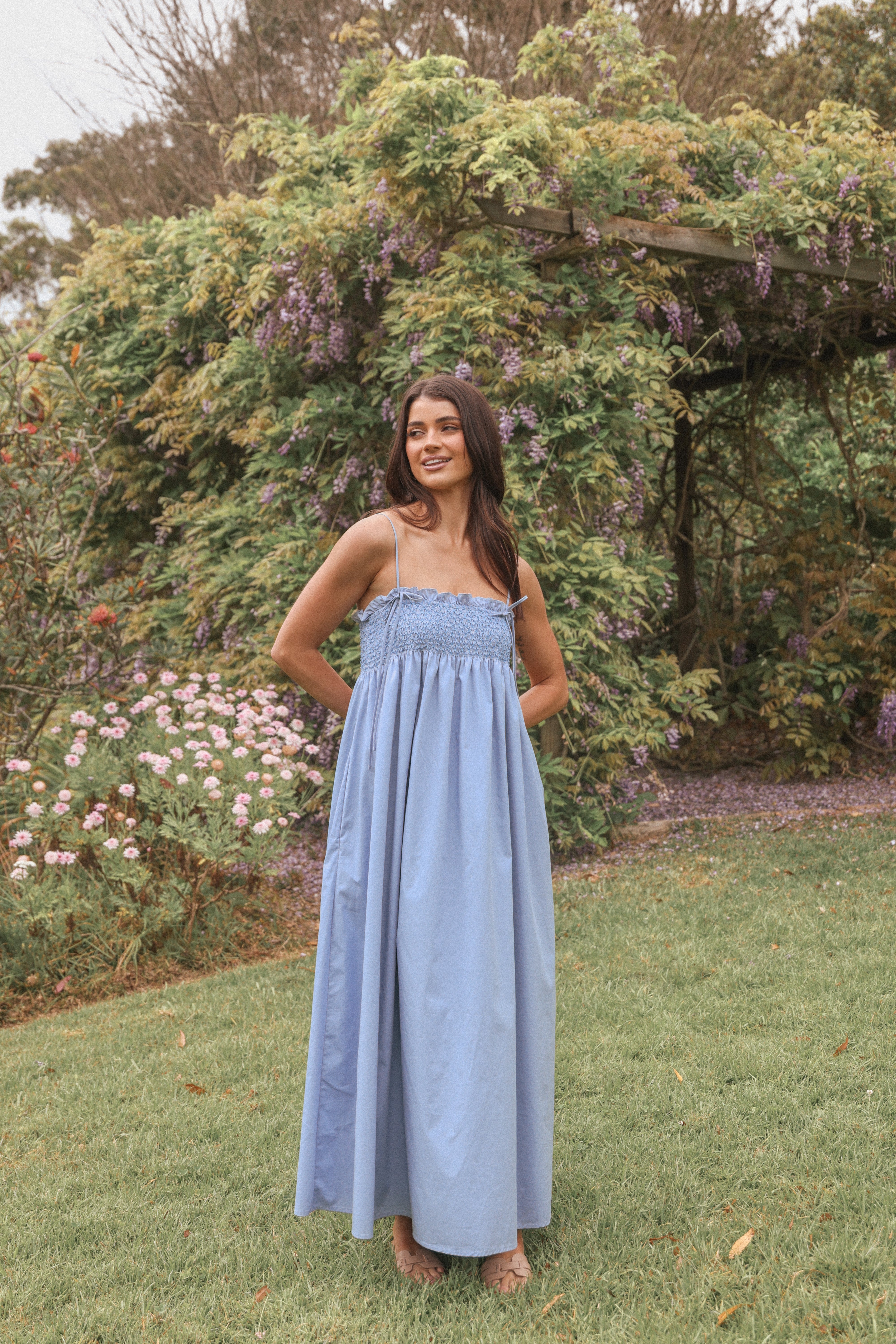 DRESSES Josie Maxi Dress - Cornflower Blue