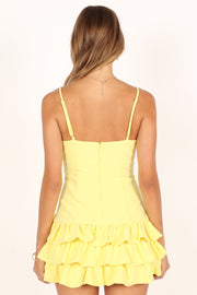 DRESSES @Junee Mini Dress - Lemon