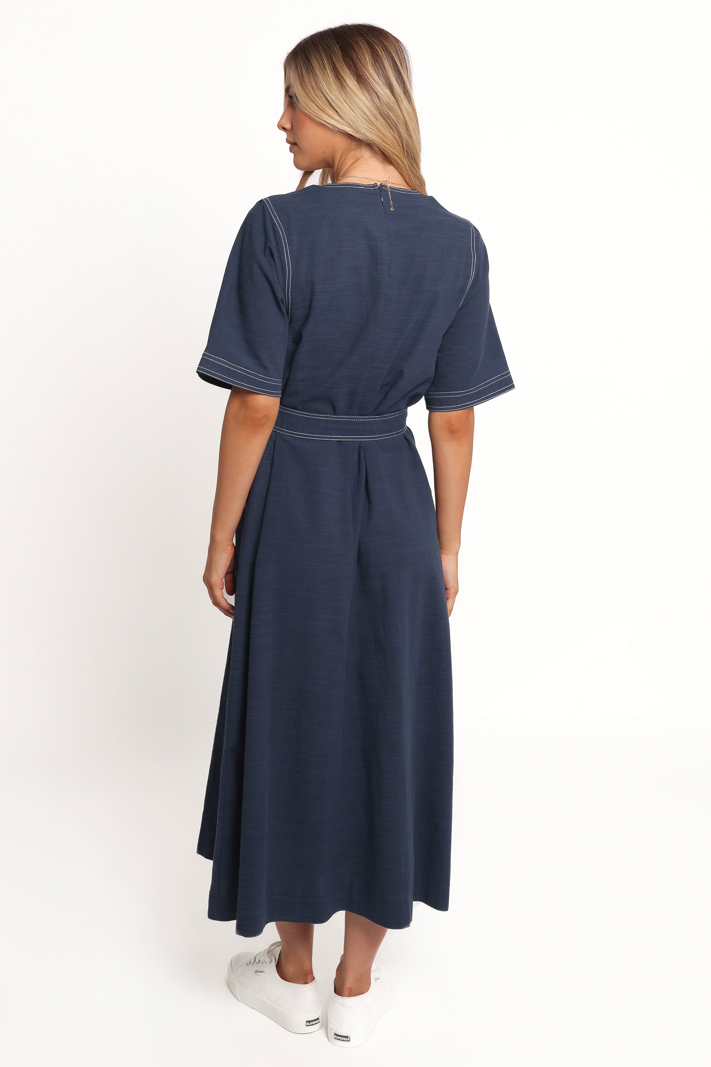 DRESSES Kade Midi Dress - Blue