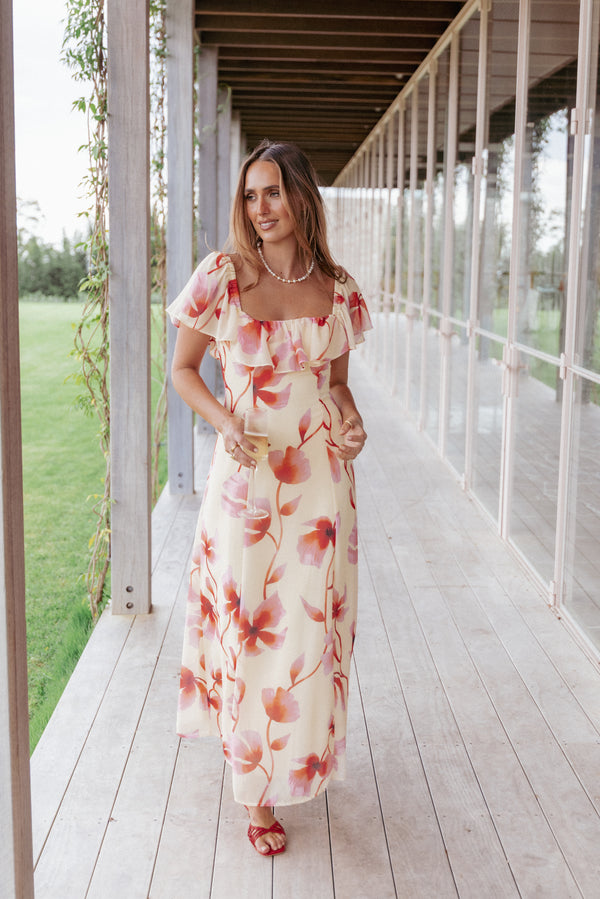 DRESSES Kamie Maxi Dress - Pink Floral