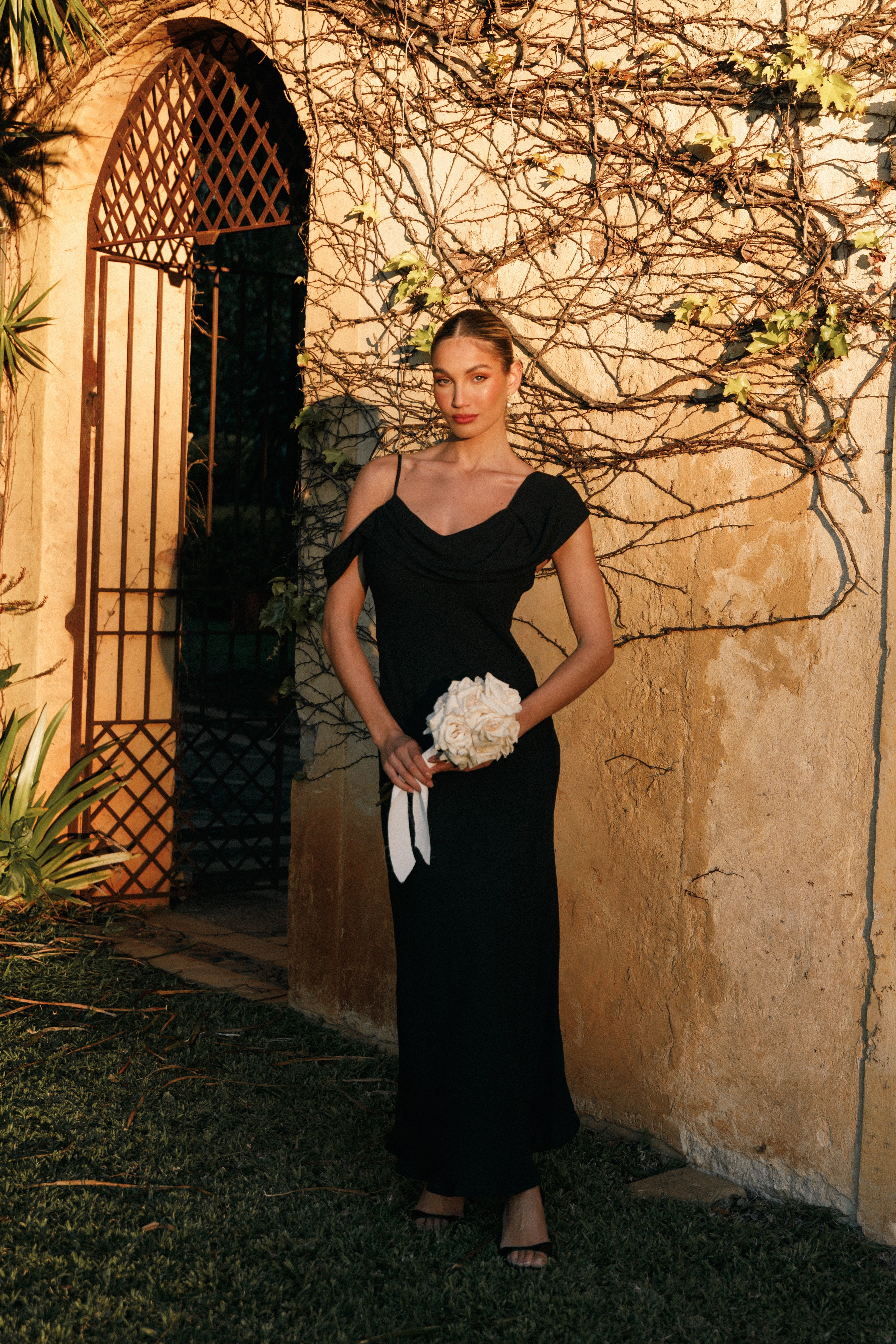 DRESSES Kamryn Midi Dress - Black