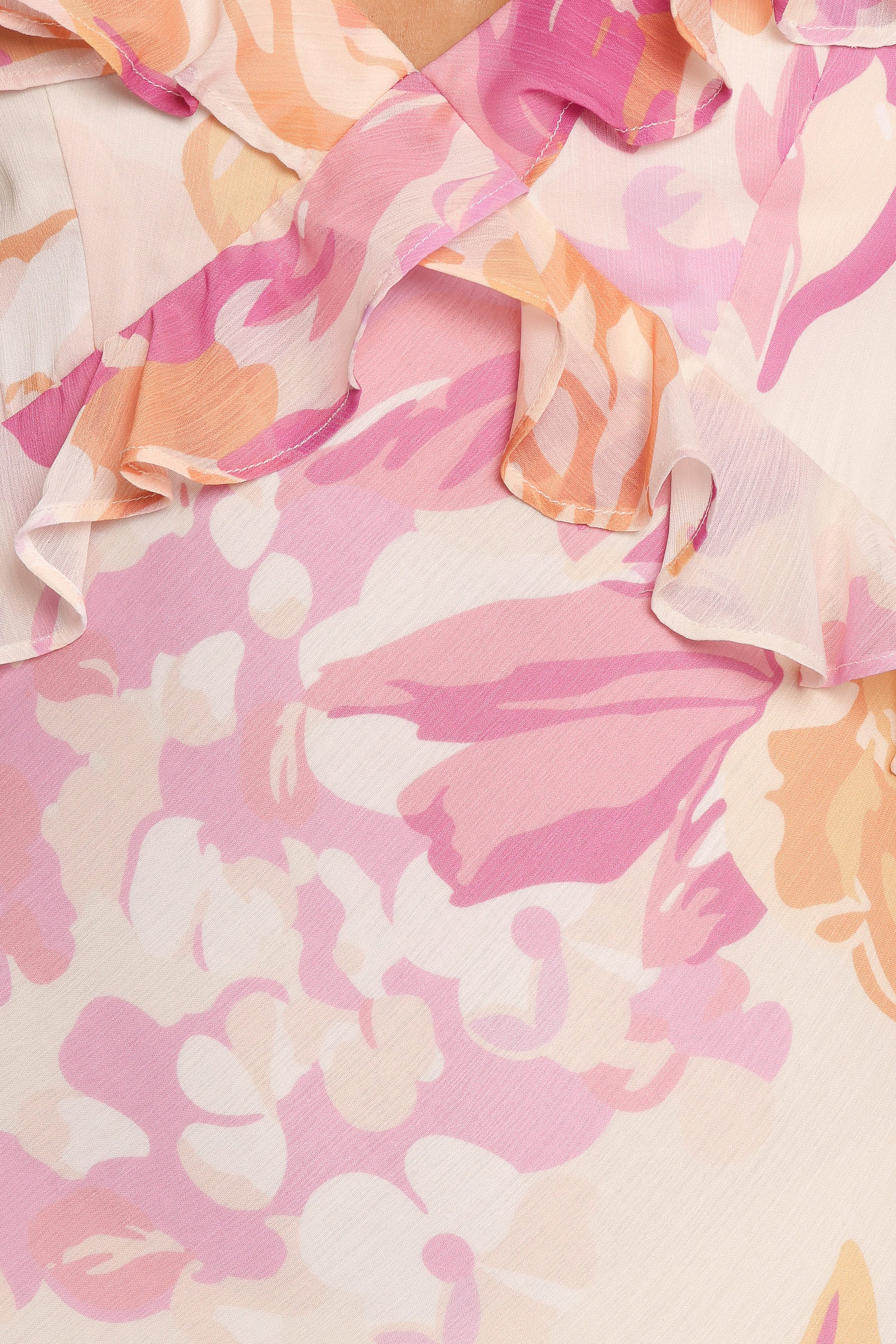 DRESSES Kaori Midi Dress - Pink Floral