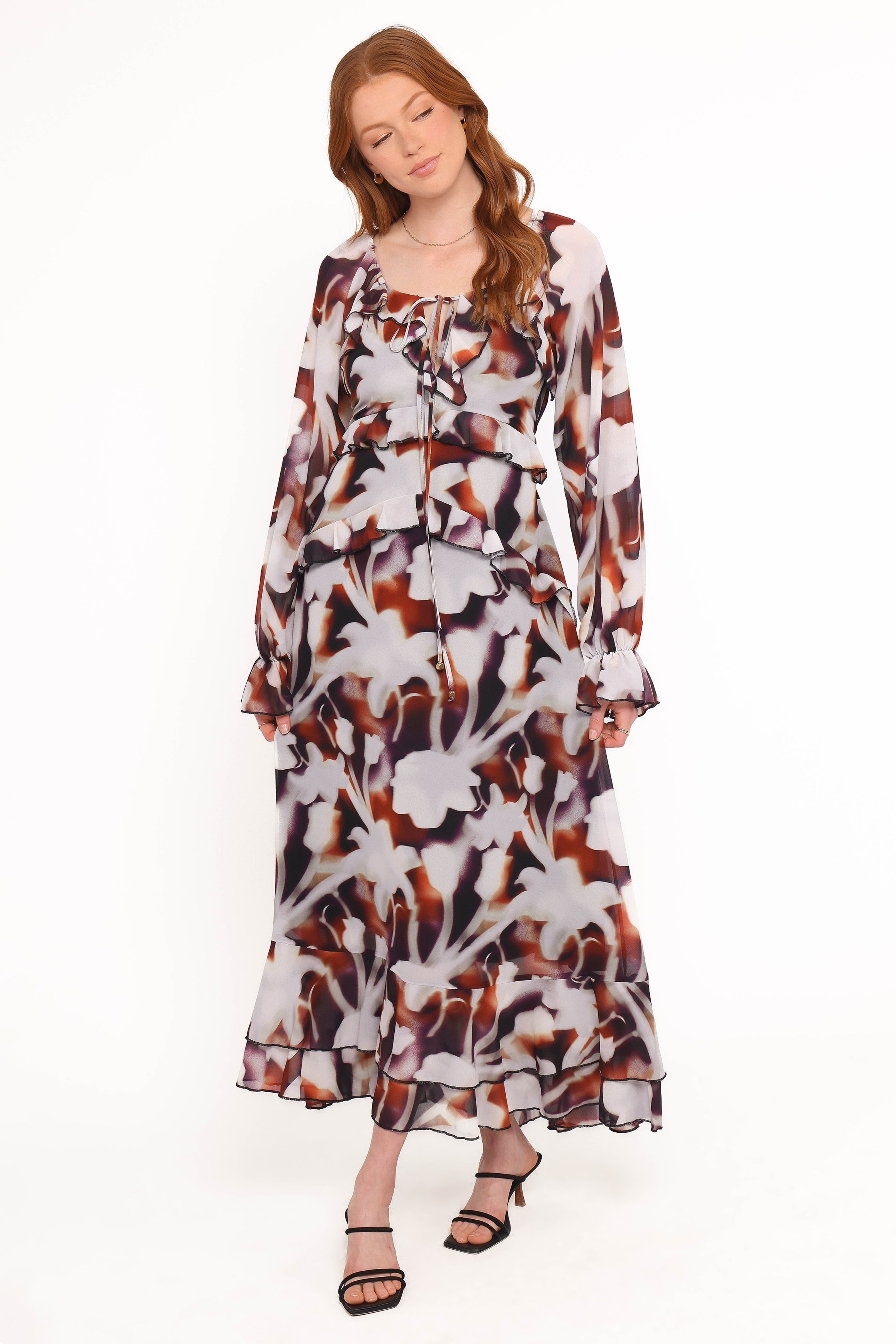 DRESSES Kasey Maxi Dress - Blurred Floral