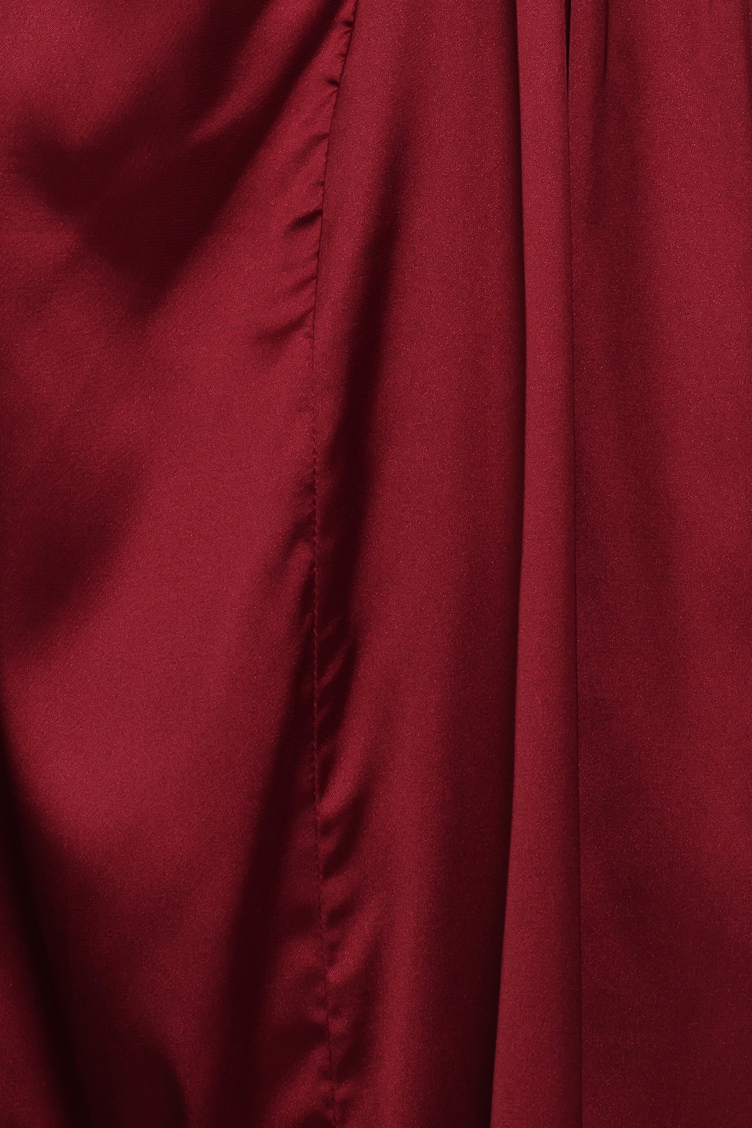 DRESSES Katelyn Midi Dress - Burgundy