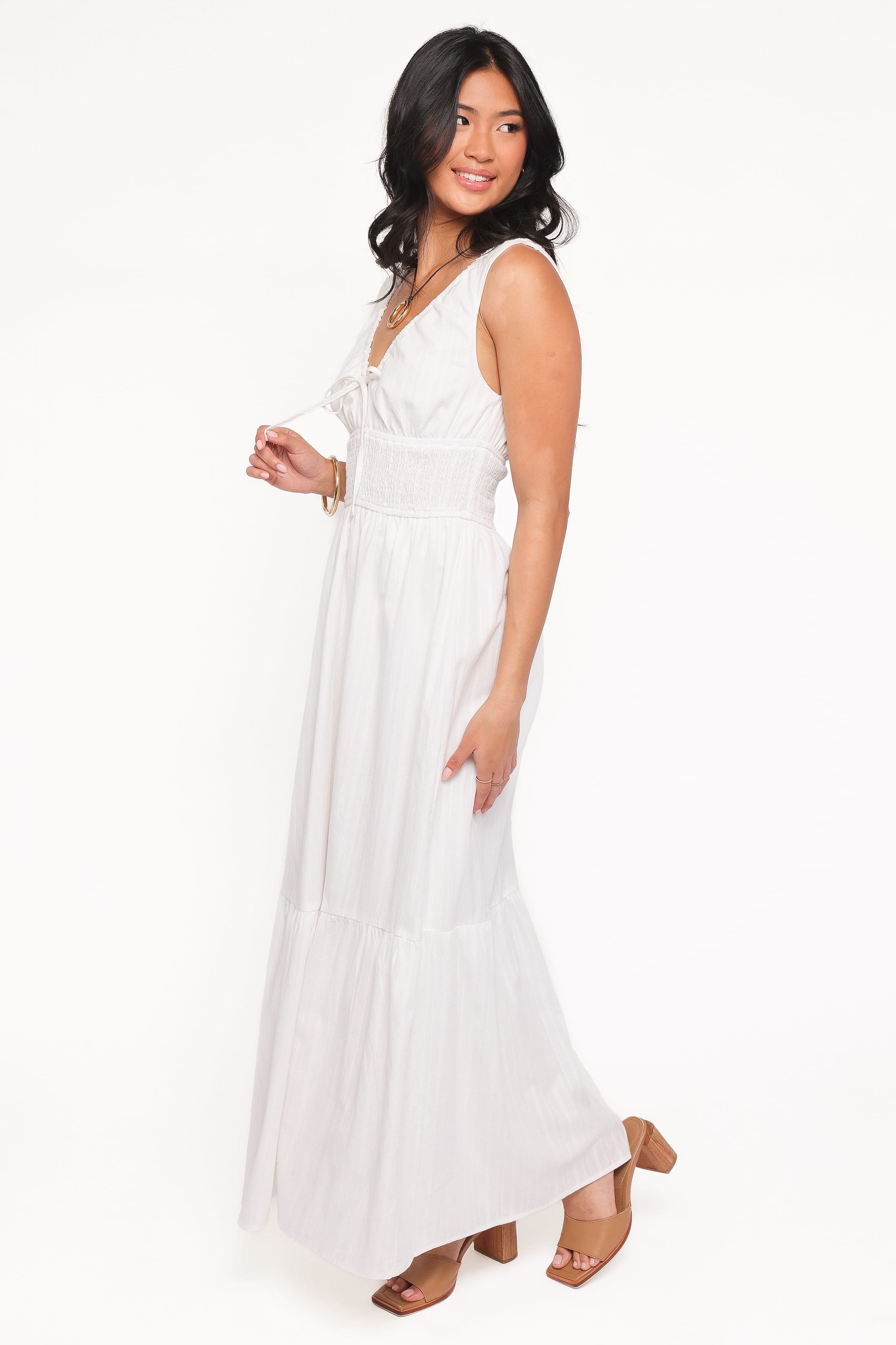DRESSES Kayden Maxi Dress - White