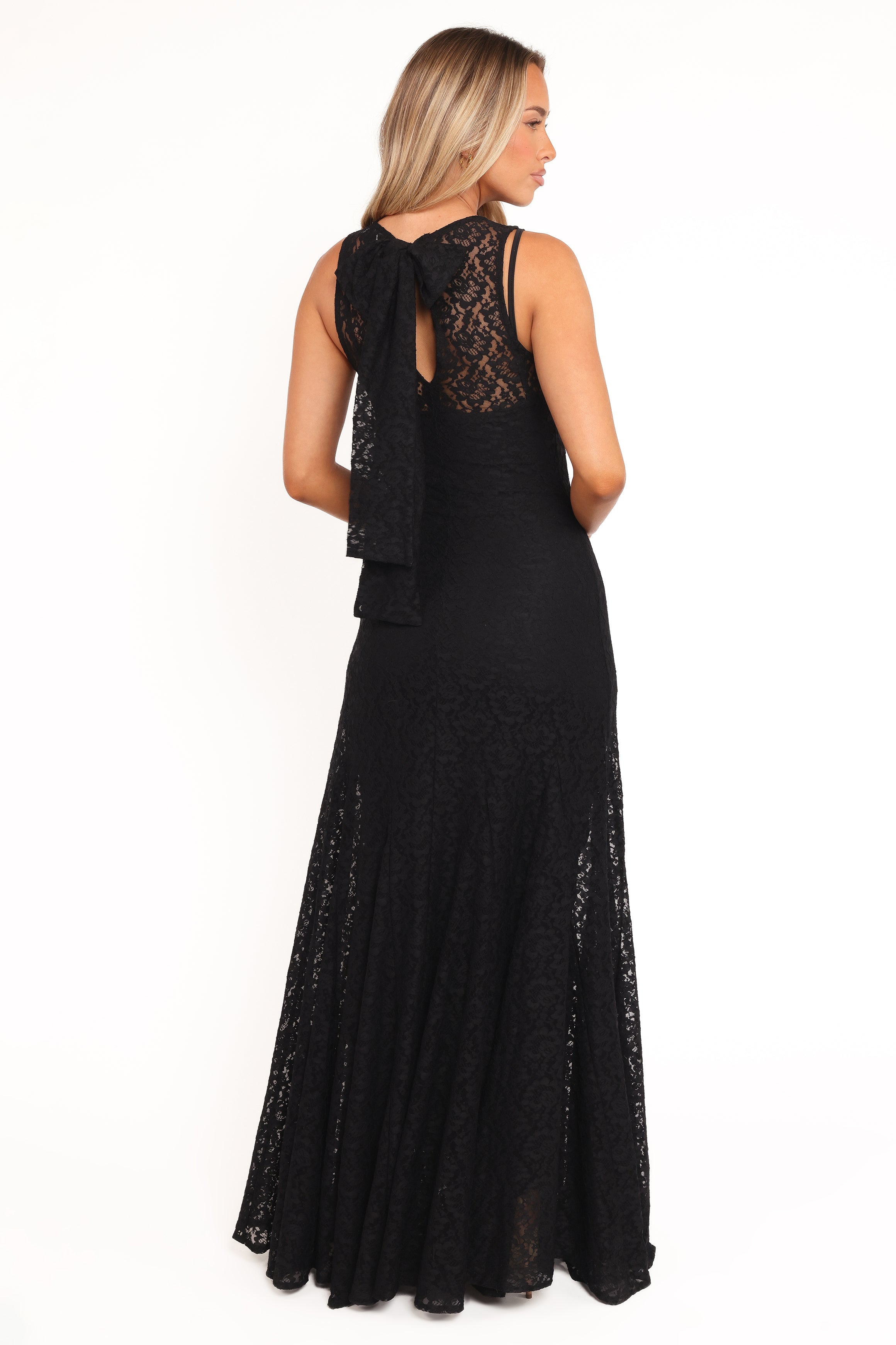 DRESSES Keani Maxi Dress - Black Lace