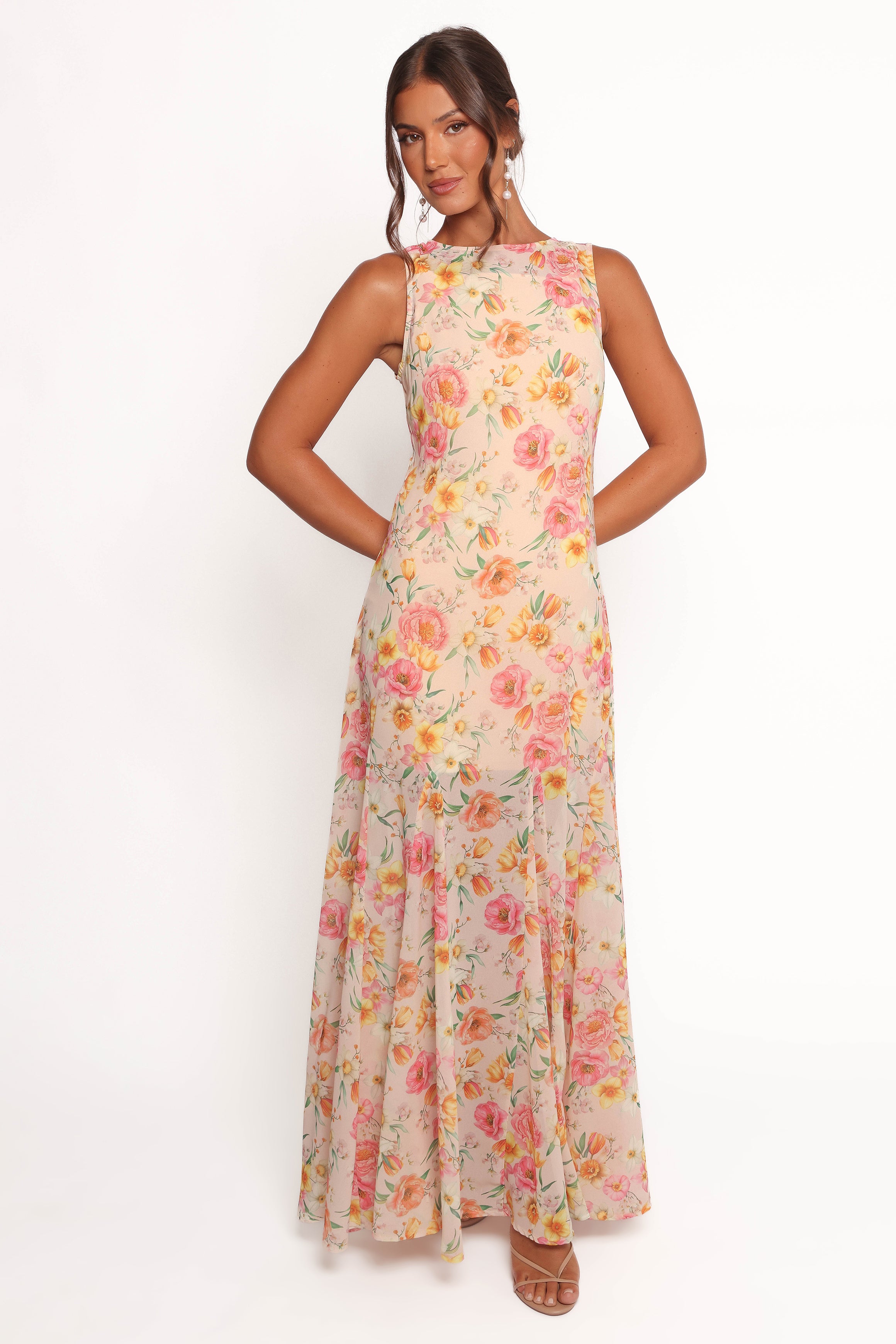 DRESSES Keani Maxi Dress - Peony
