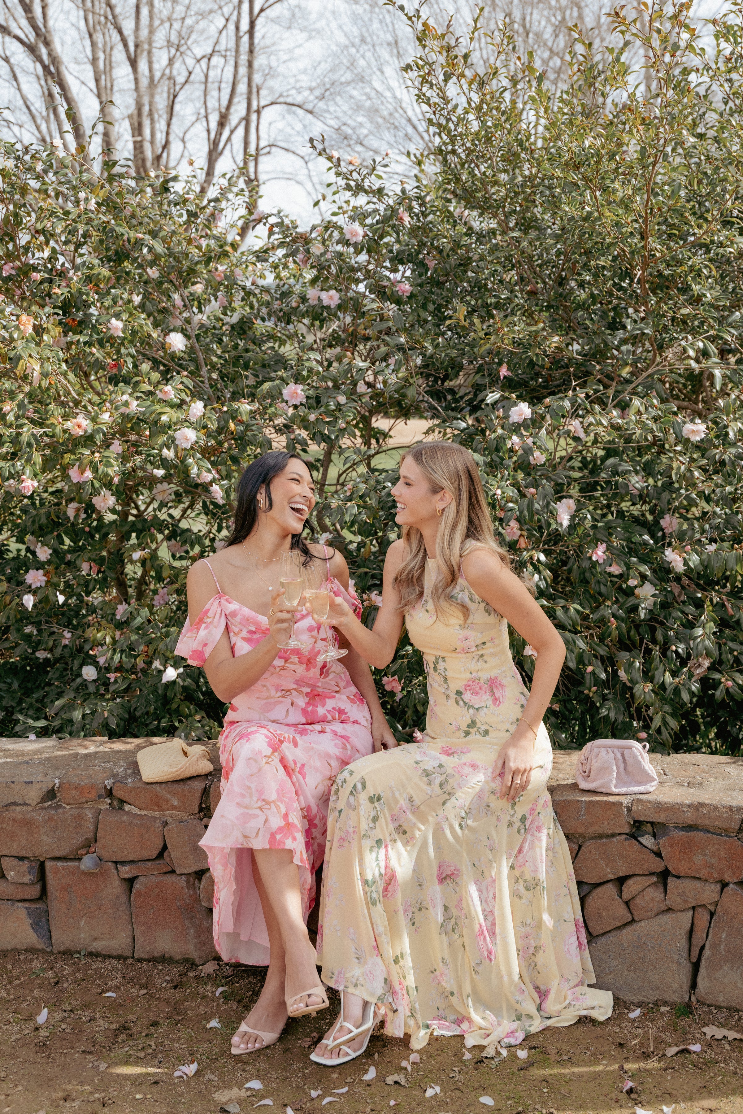 DRESSES Keani Maxi Dress - Yellow Floral