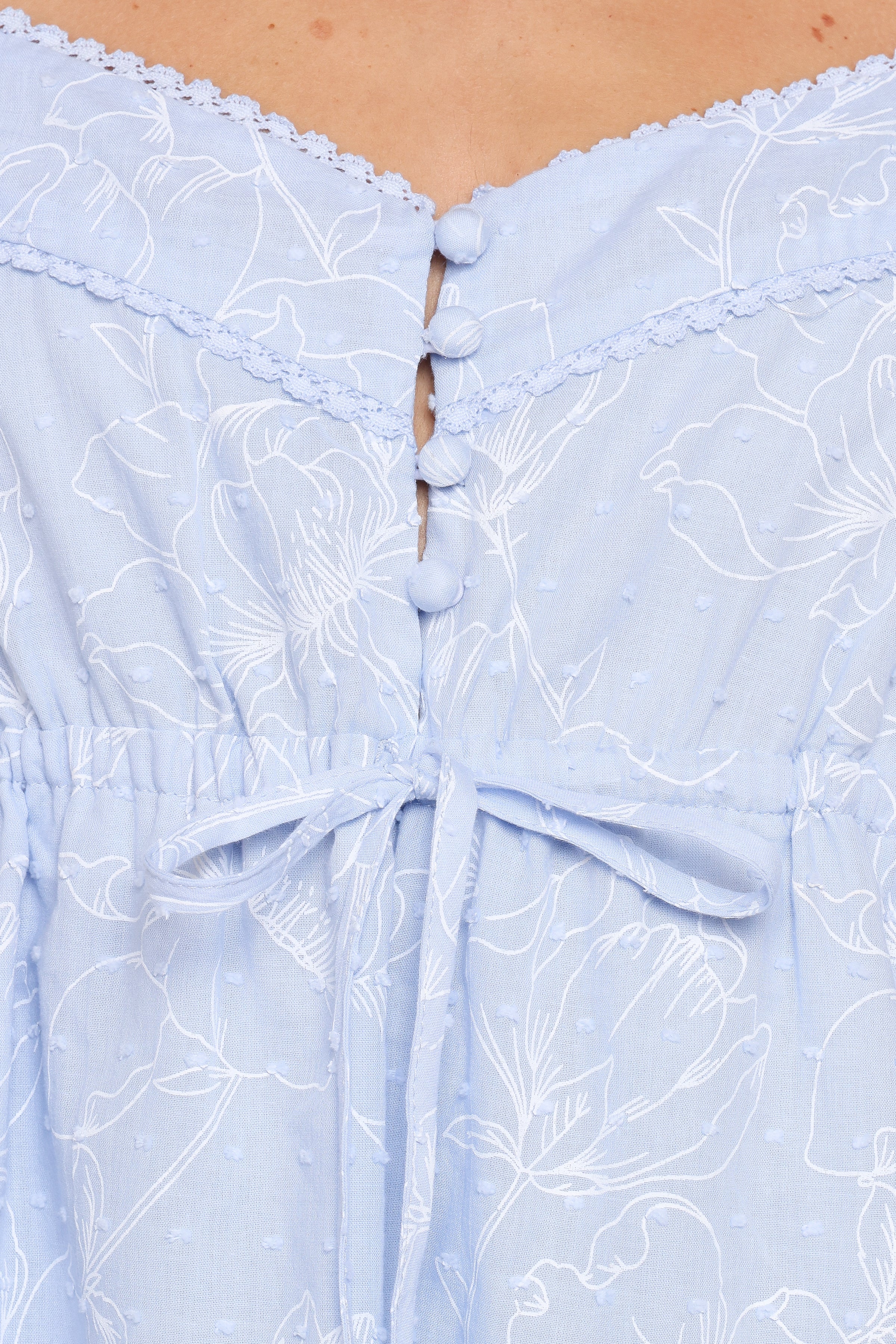 DRESSES Keaton Mini Dress - Cornflower Blue