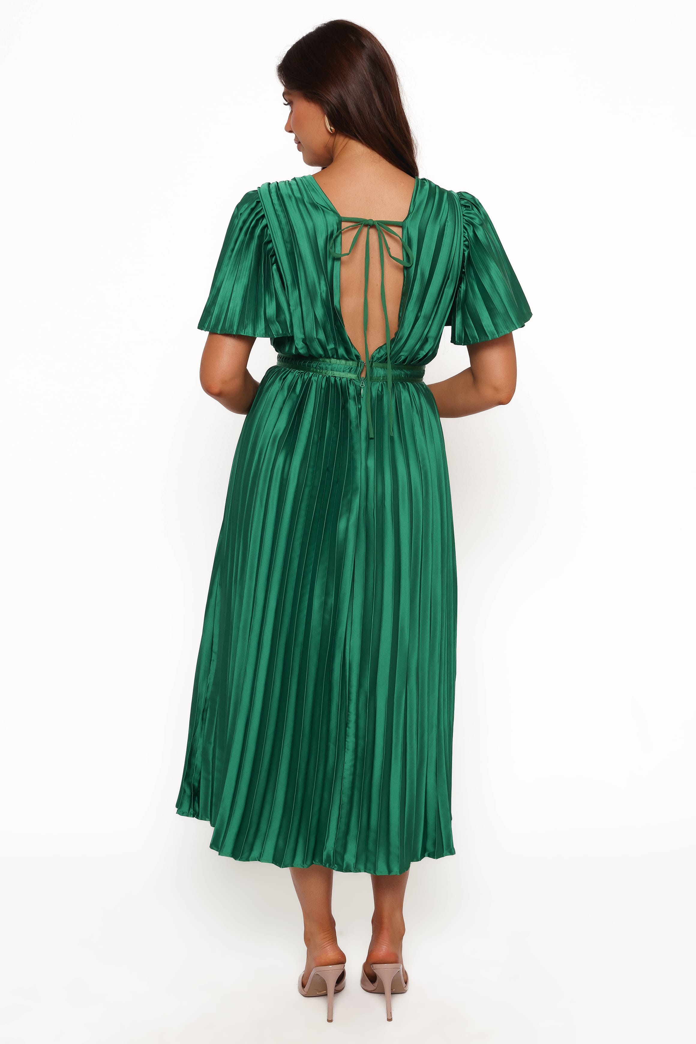 DRESSES Keelah Midi Dress - Emerald Green