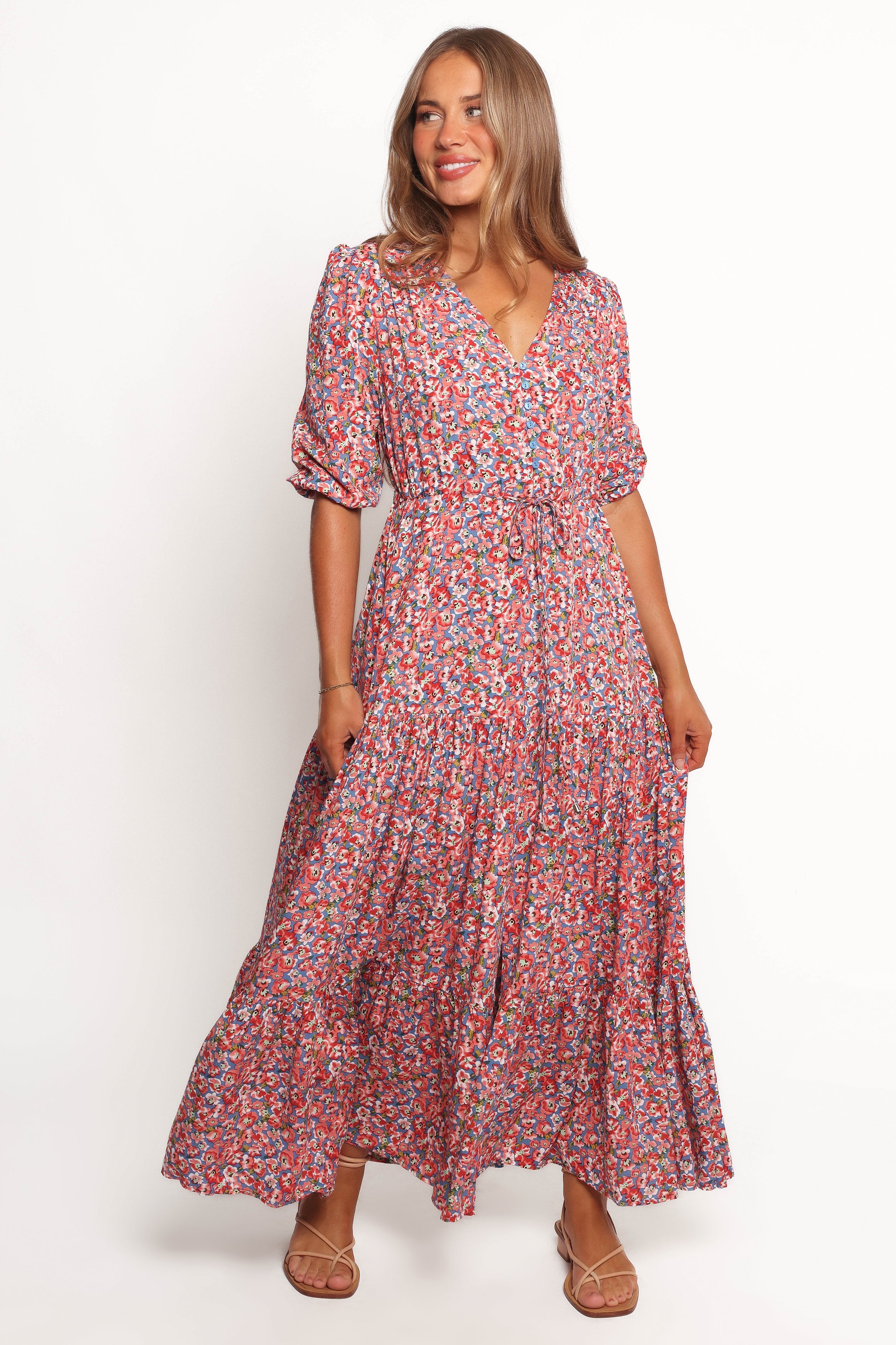 DRESSES Kelda Dress - Blue Ditsy Floral