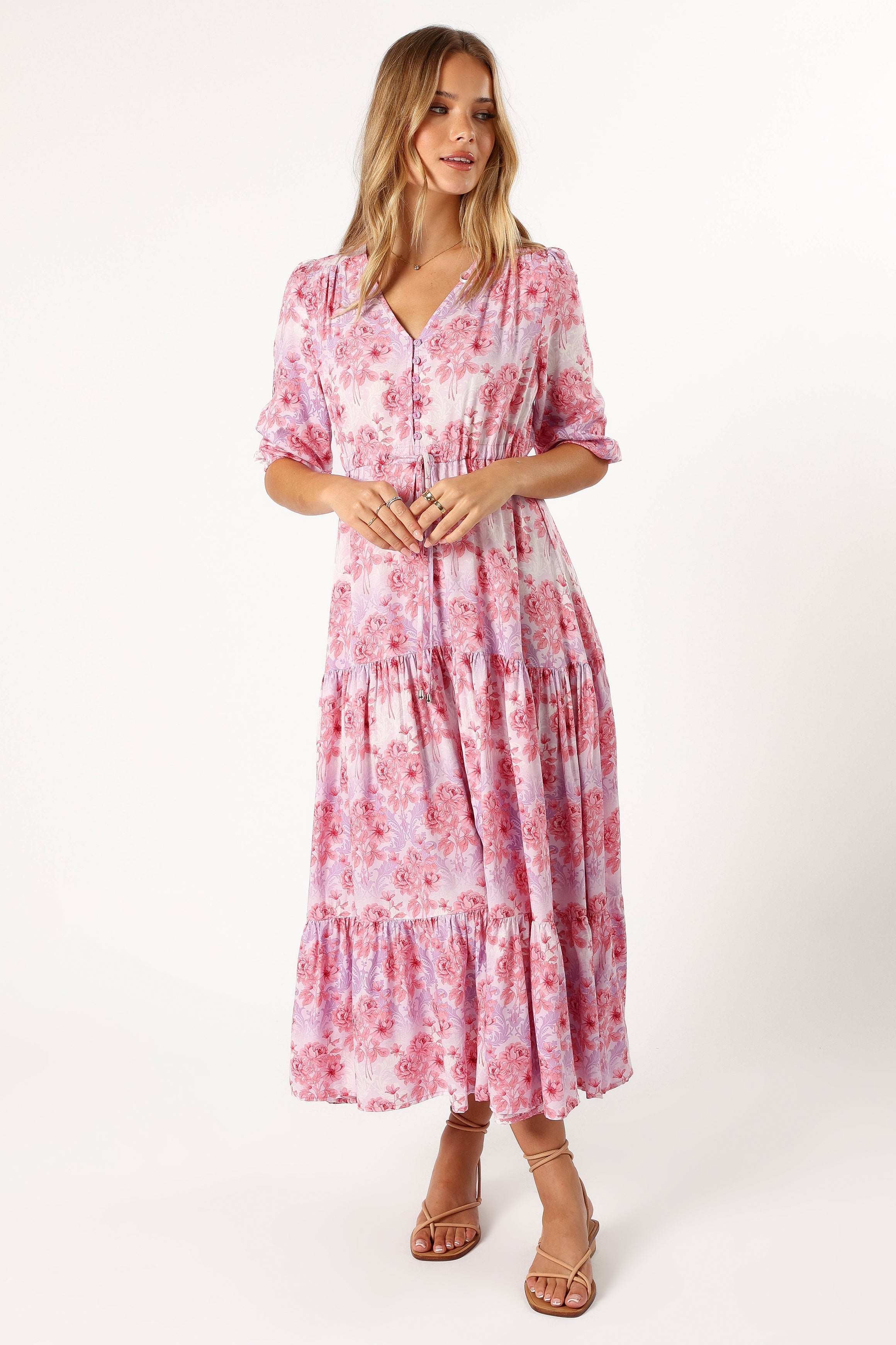 DRESSES @Kelda Dress - Pink/Purple