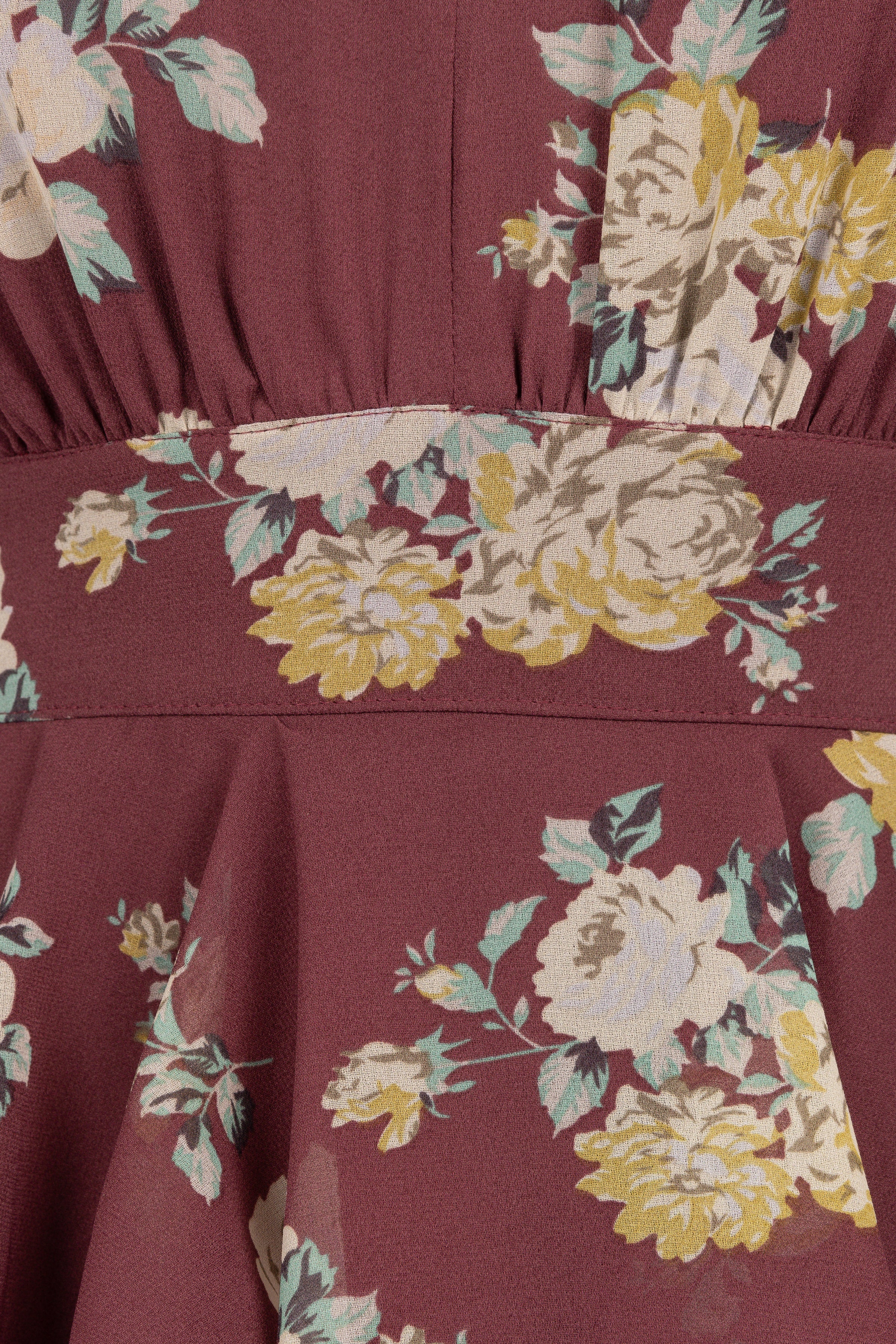 DRESSES Kendall Maxi Halterneck Dress - Dark Wine