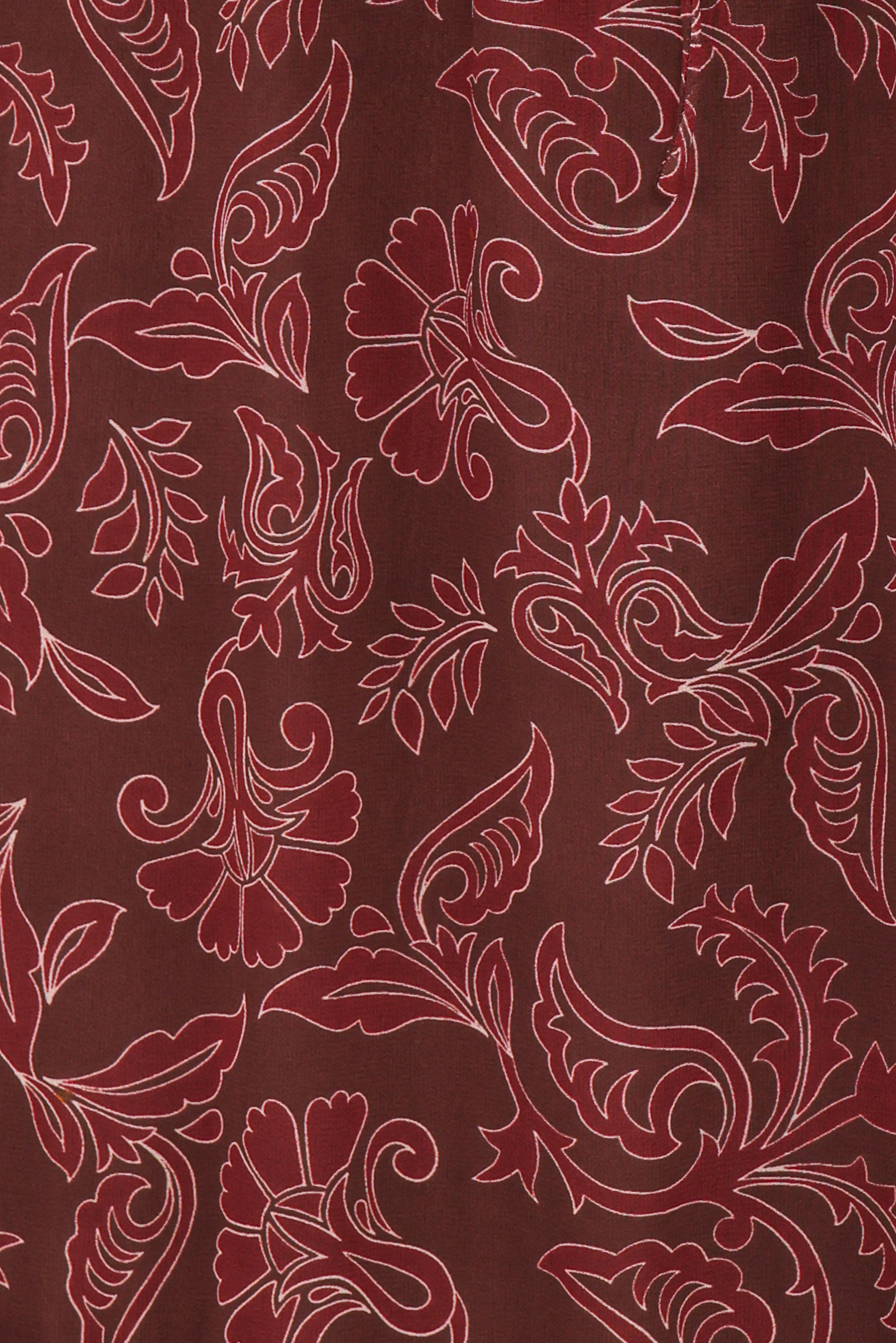 DRESSES Keziah Long Sleeve Maxi Dress - Burgundy Paisley