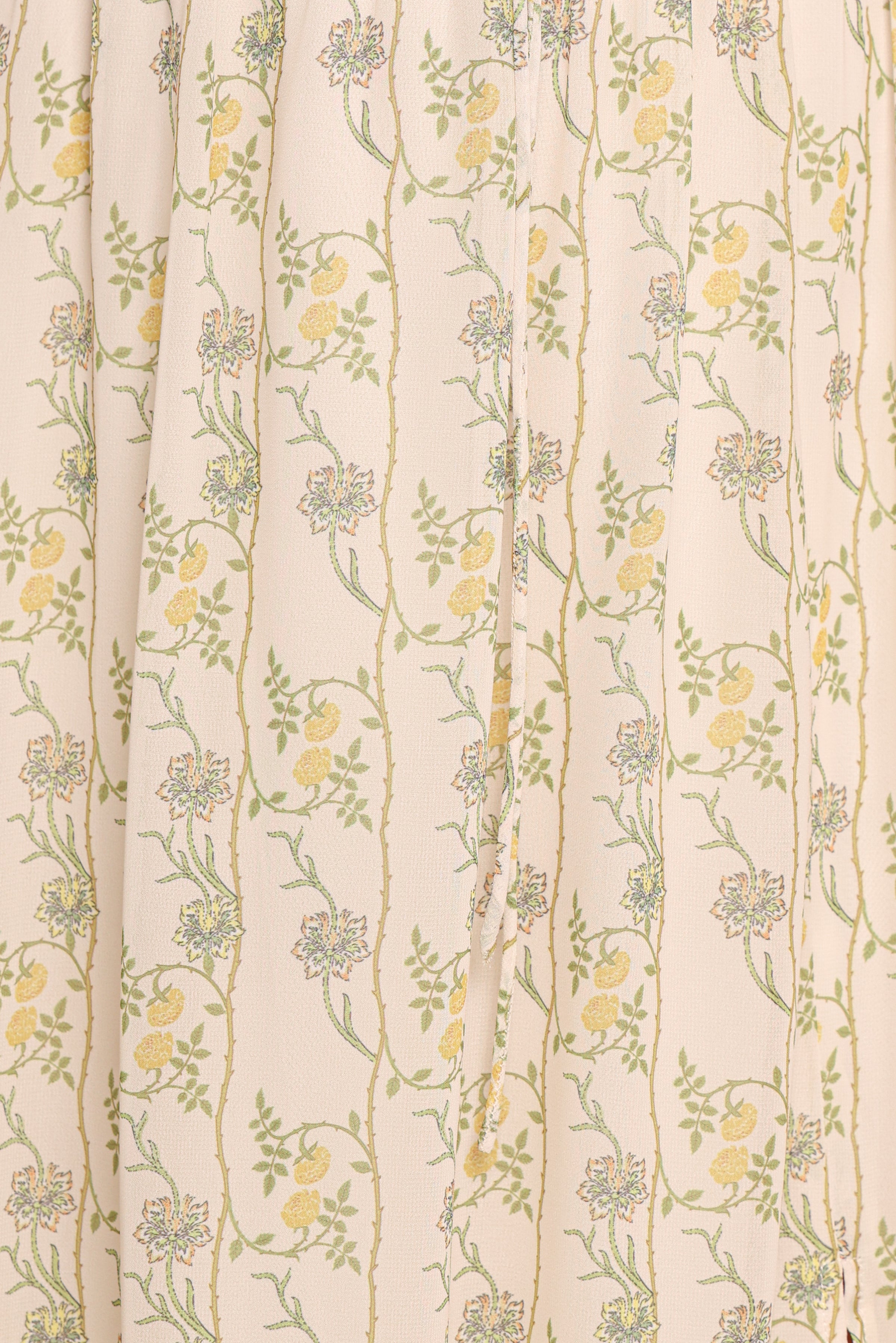 DRESSES Keziah Long Sleeve Maxi Dress - Yellow Floral