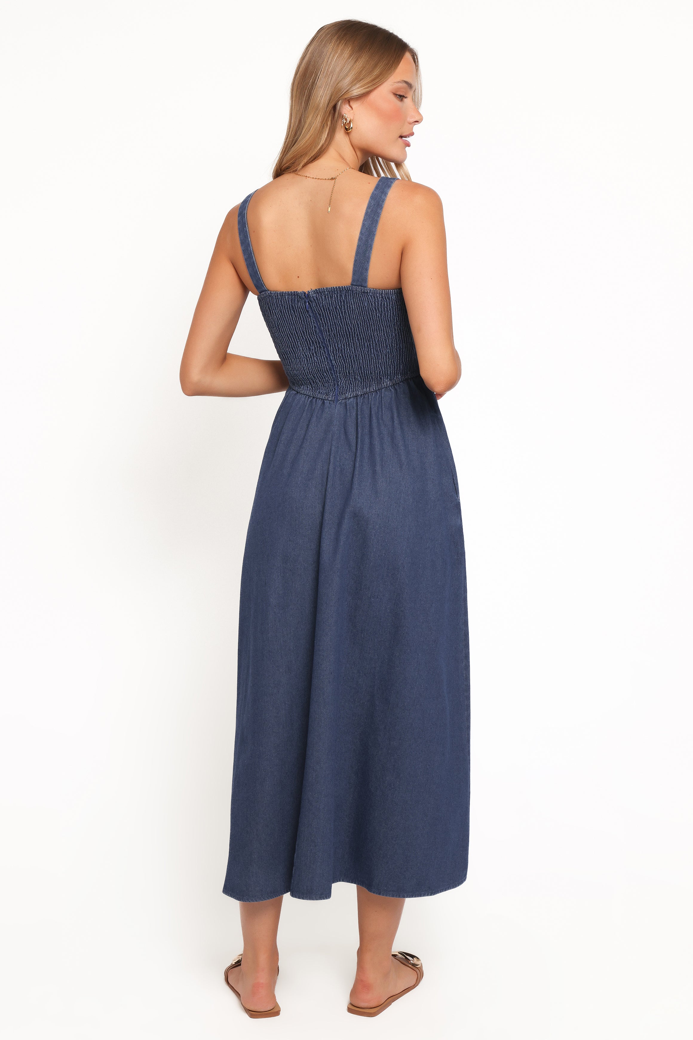 DRESSES Kinslee Midi Dress - Denim