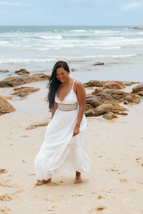 DRESSES Kiran Maxi Dress - White