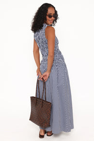 DRESSES Kirrilee Maxi Dress - Blue Stripe