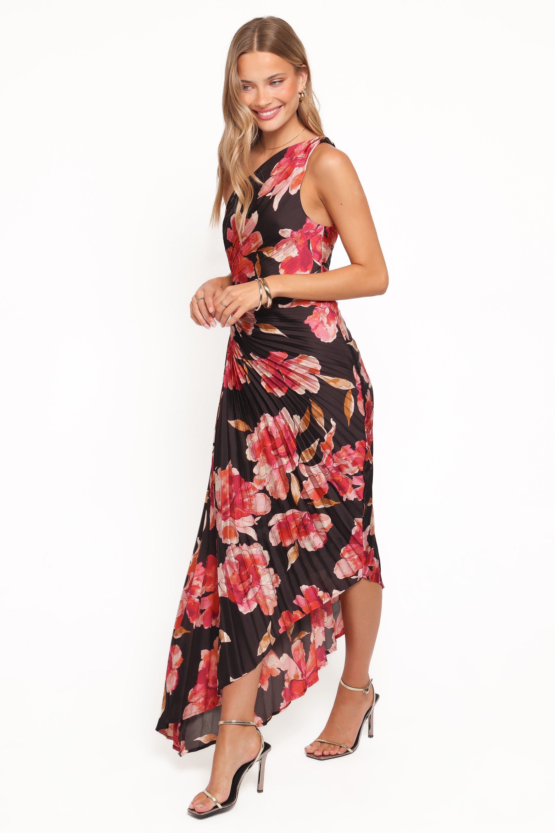 DRESSES Kleo One Shoulder Maxi Dress - Midnight Orchid
